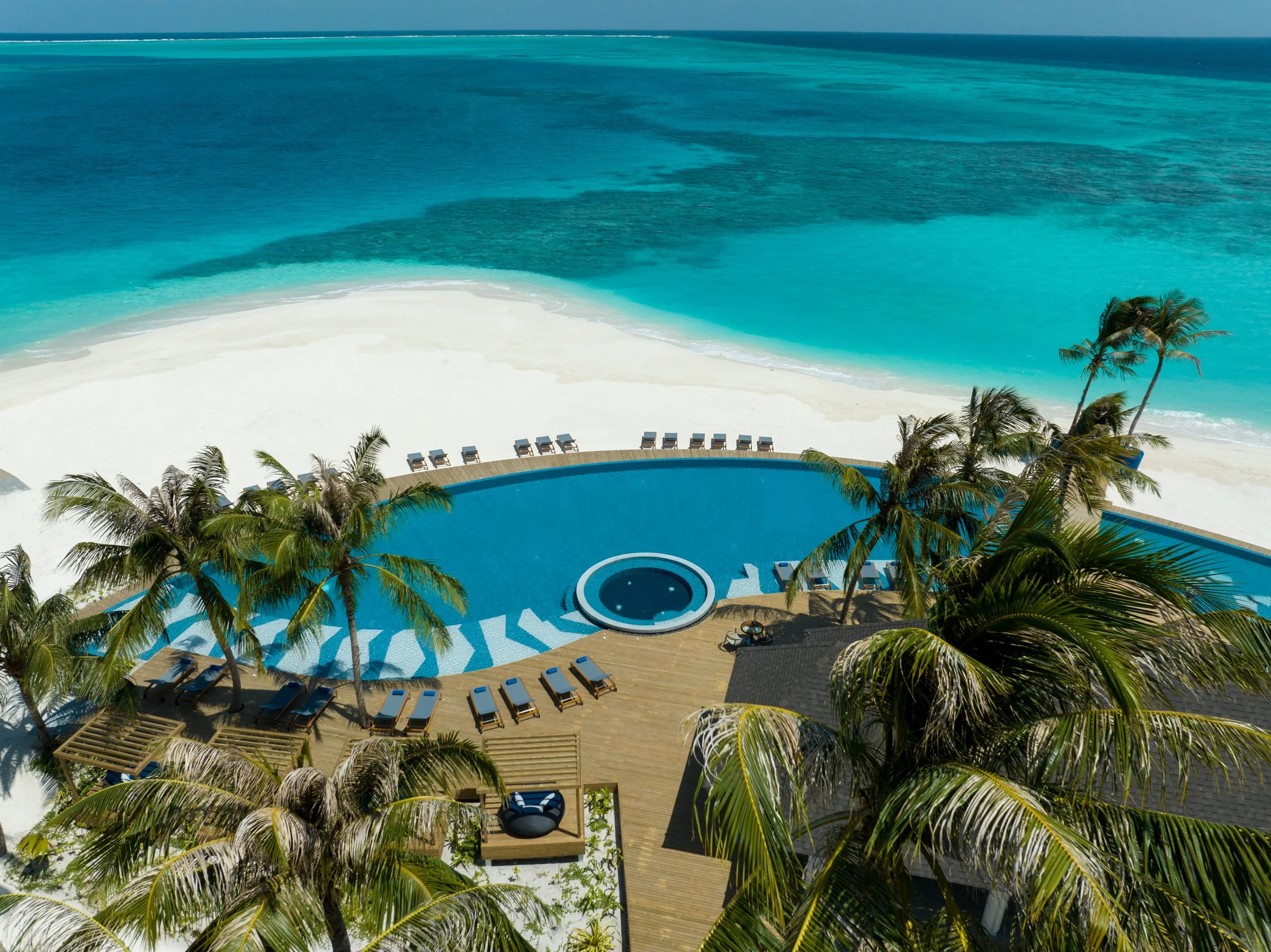 Avani+ Fares Aerial View - Main Pool 