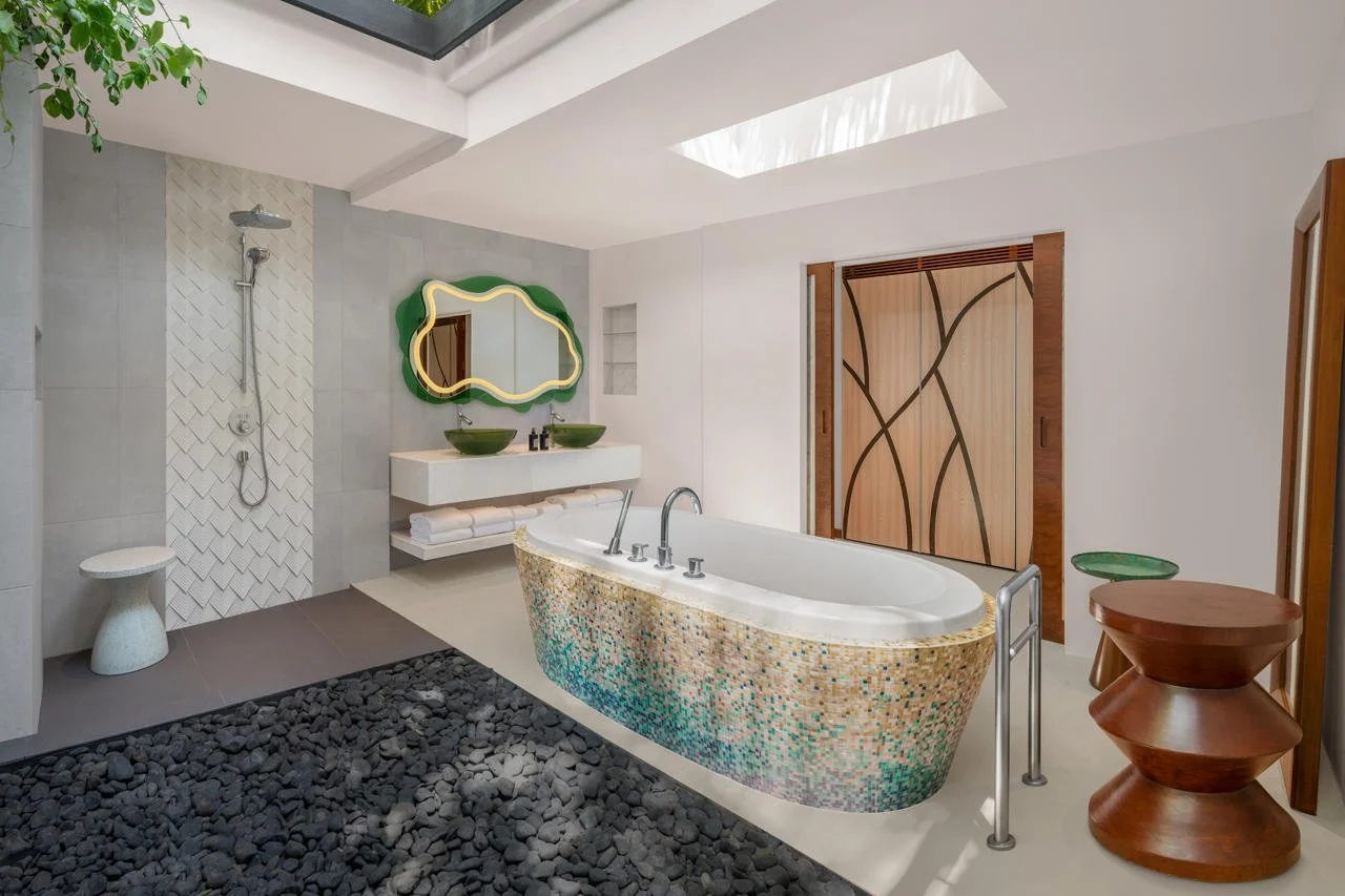 Escape Beach One-Bedroom Villa Bath