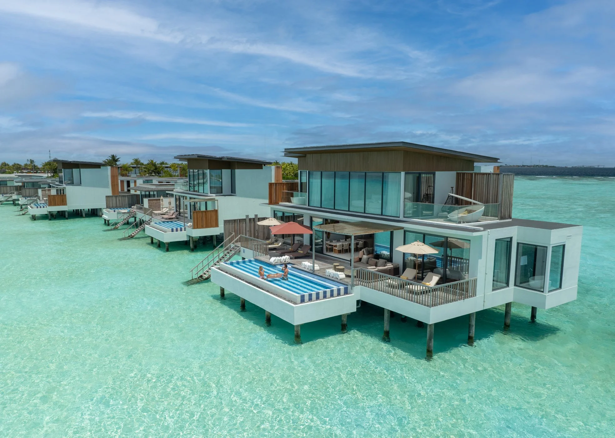 SO/ Maldives - Three Bedroom Ocean Pool Atelier Aerial