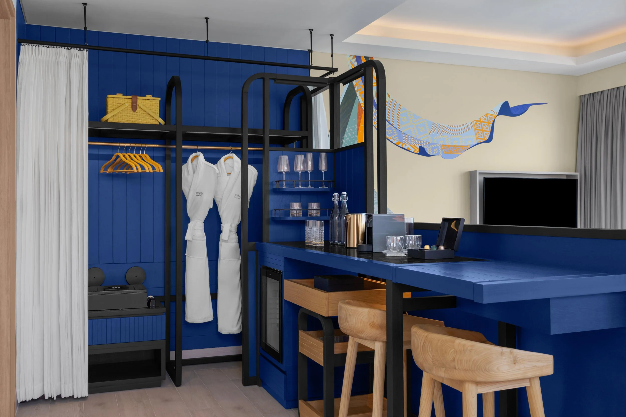 Overwater Villas -  Multifunctional Counterspace & Wardrobe - Avani+ Fares Maldives.jpg