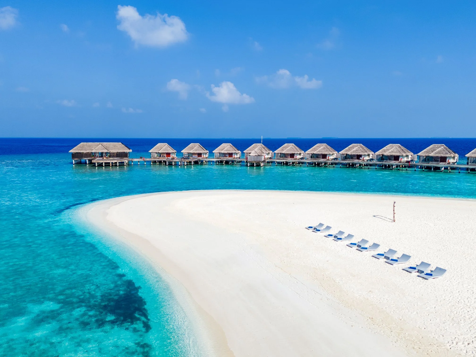Dusit Thani Maldives - Aerial View