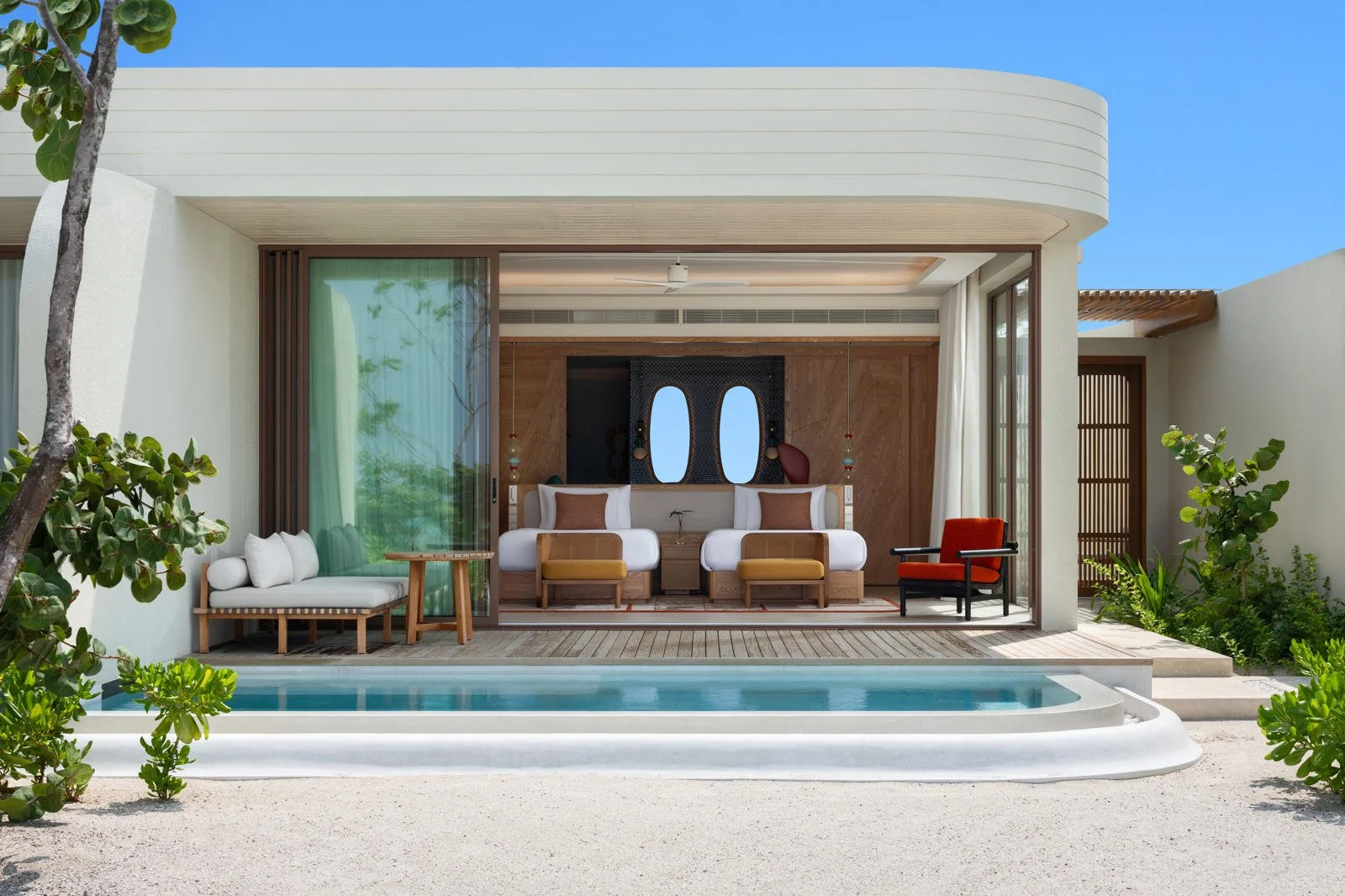Centara Grand Lagoon - One Bedroom Sunrise/Sunrise Beach Pool Villa Outdoor