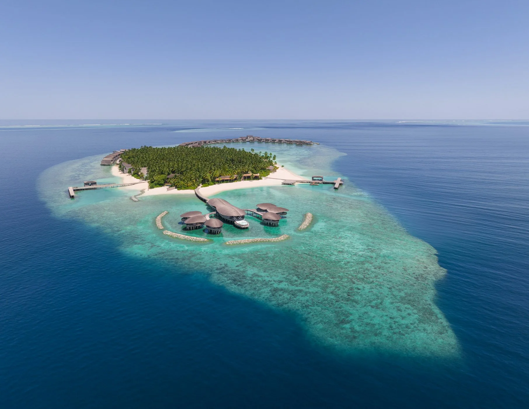 The St. Regis Maldives Vommuli - Aerial View