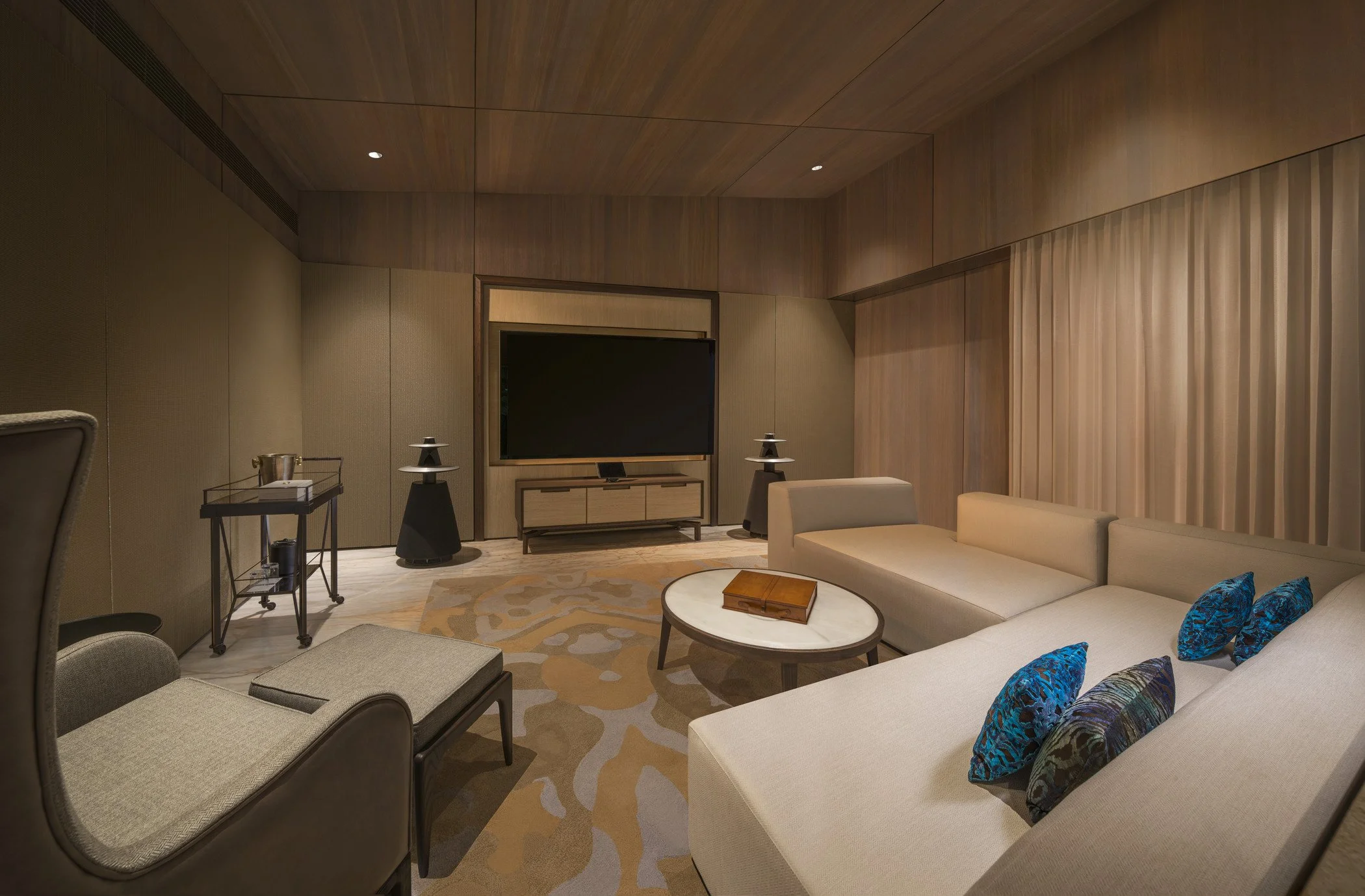 The St. Regis Maldives Vommuli - John Jacob Astor Estate Cinema Room