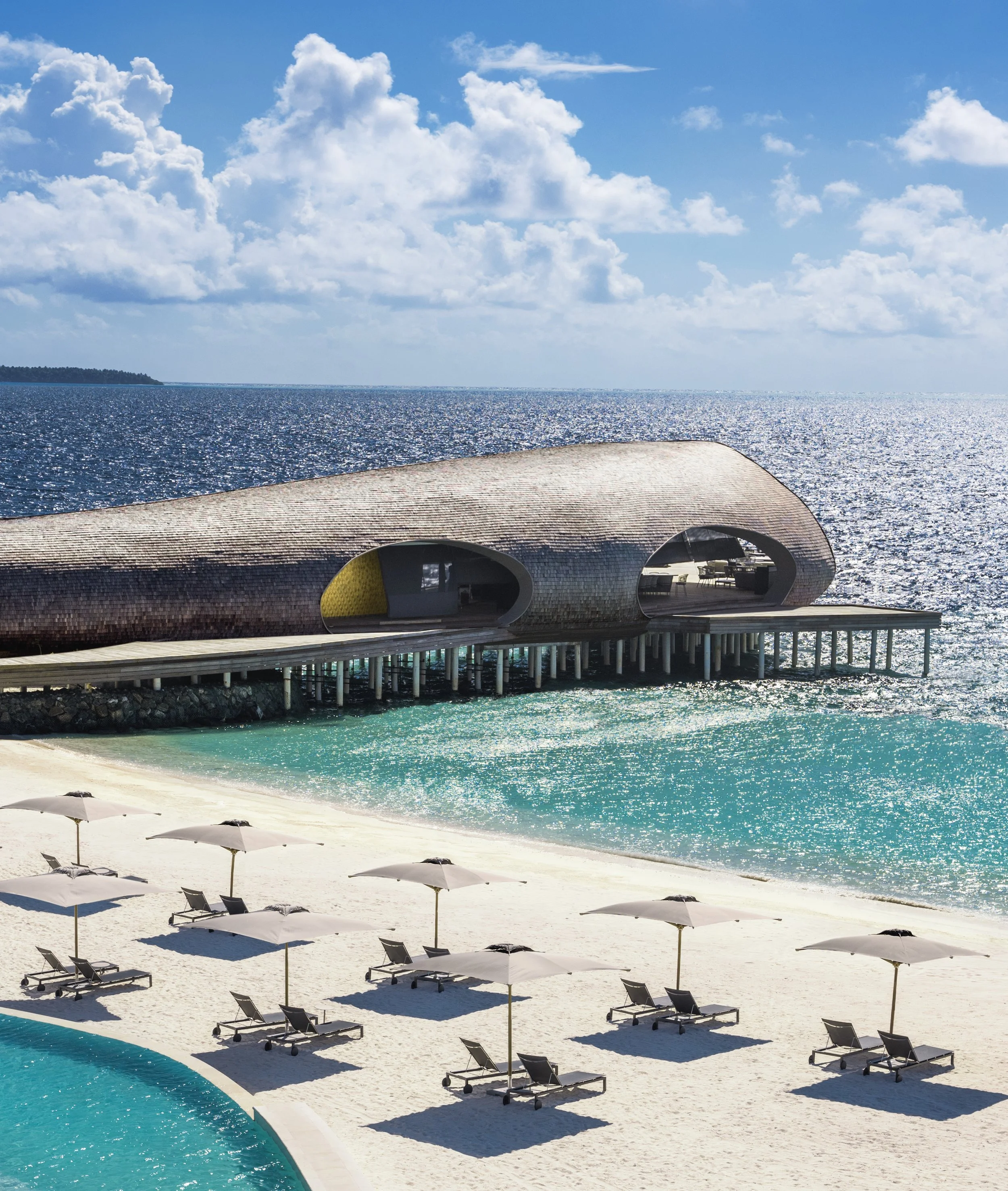 The St. Regis Maldives Vommuli - Aerial View