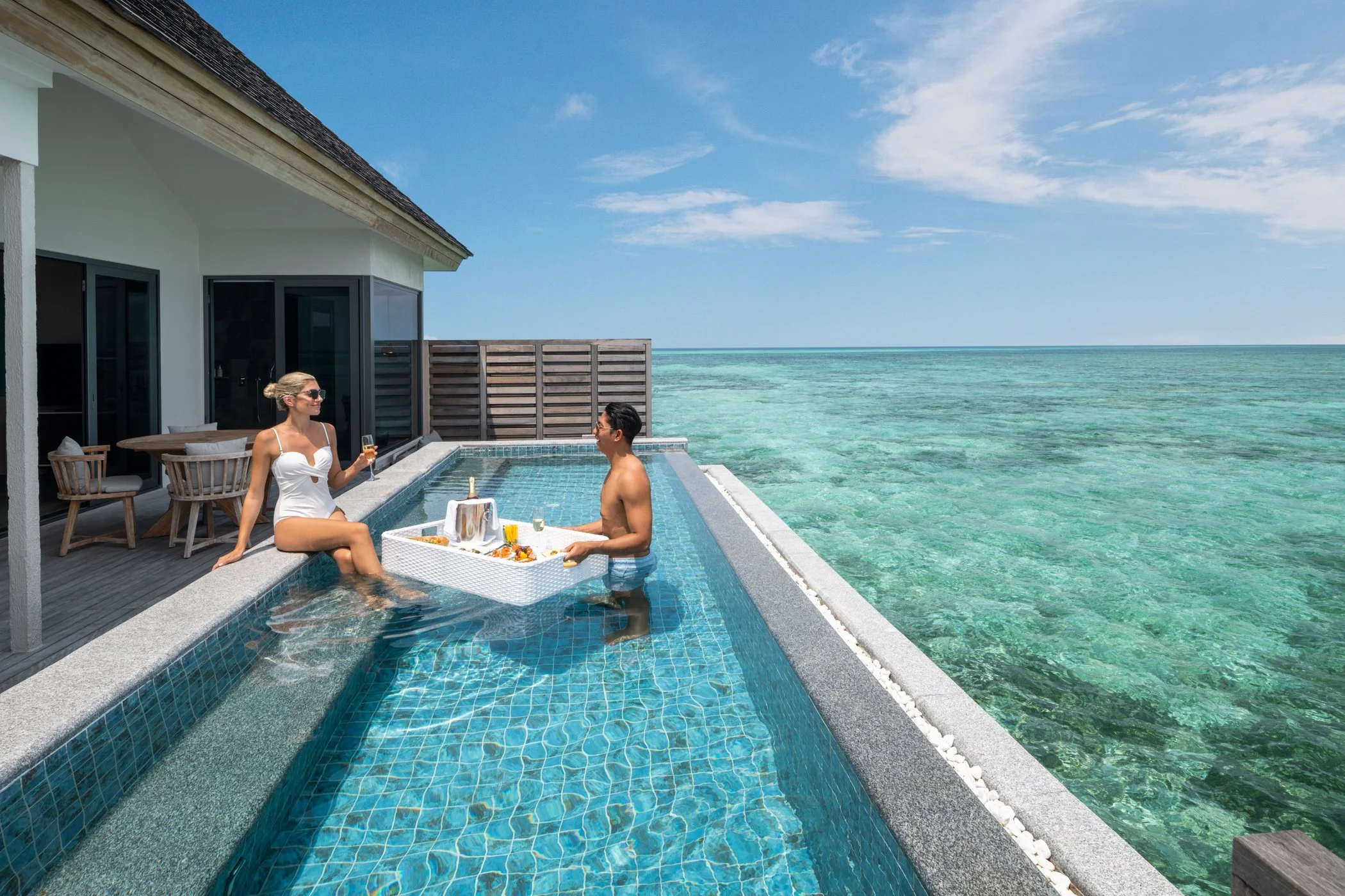 Two Bedroom Overwater Pool Villa - Floating Lunch