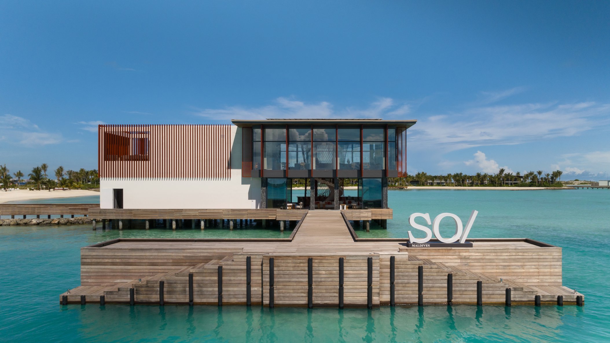 SO / Maldives - Arrival Jetty