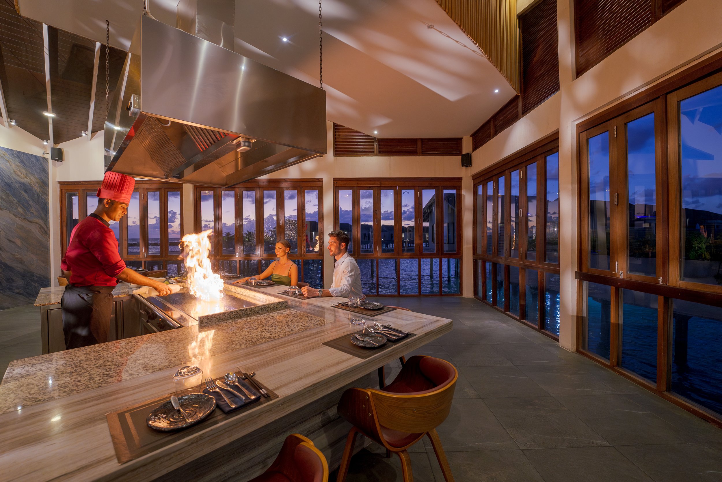 Atmosphere Kanifushi - Pier Six Teppanyaki