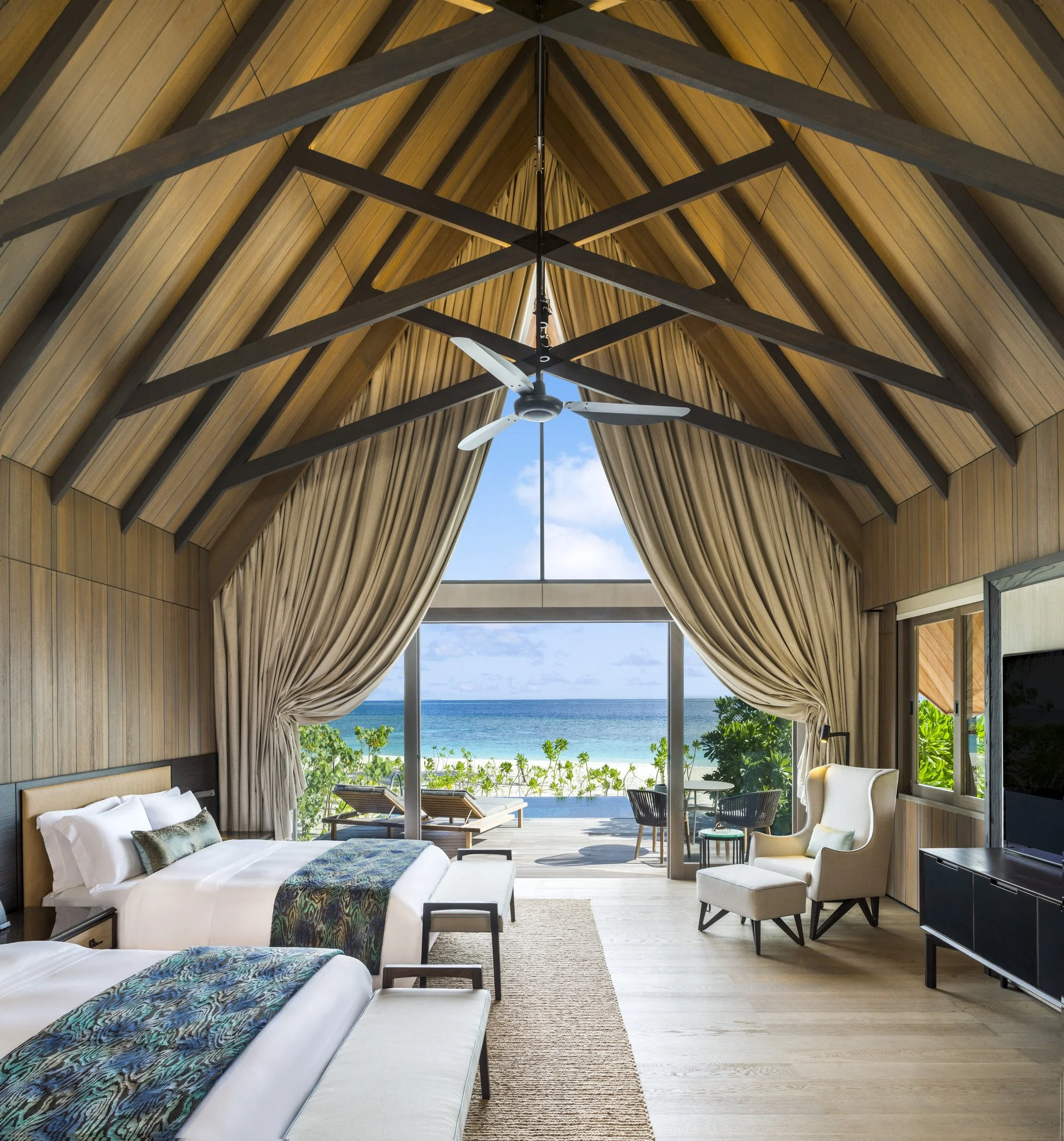 The St. Regis Maldives Vommuli - Cesar Balsa Villa Interior