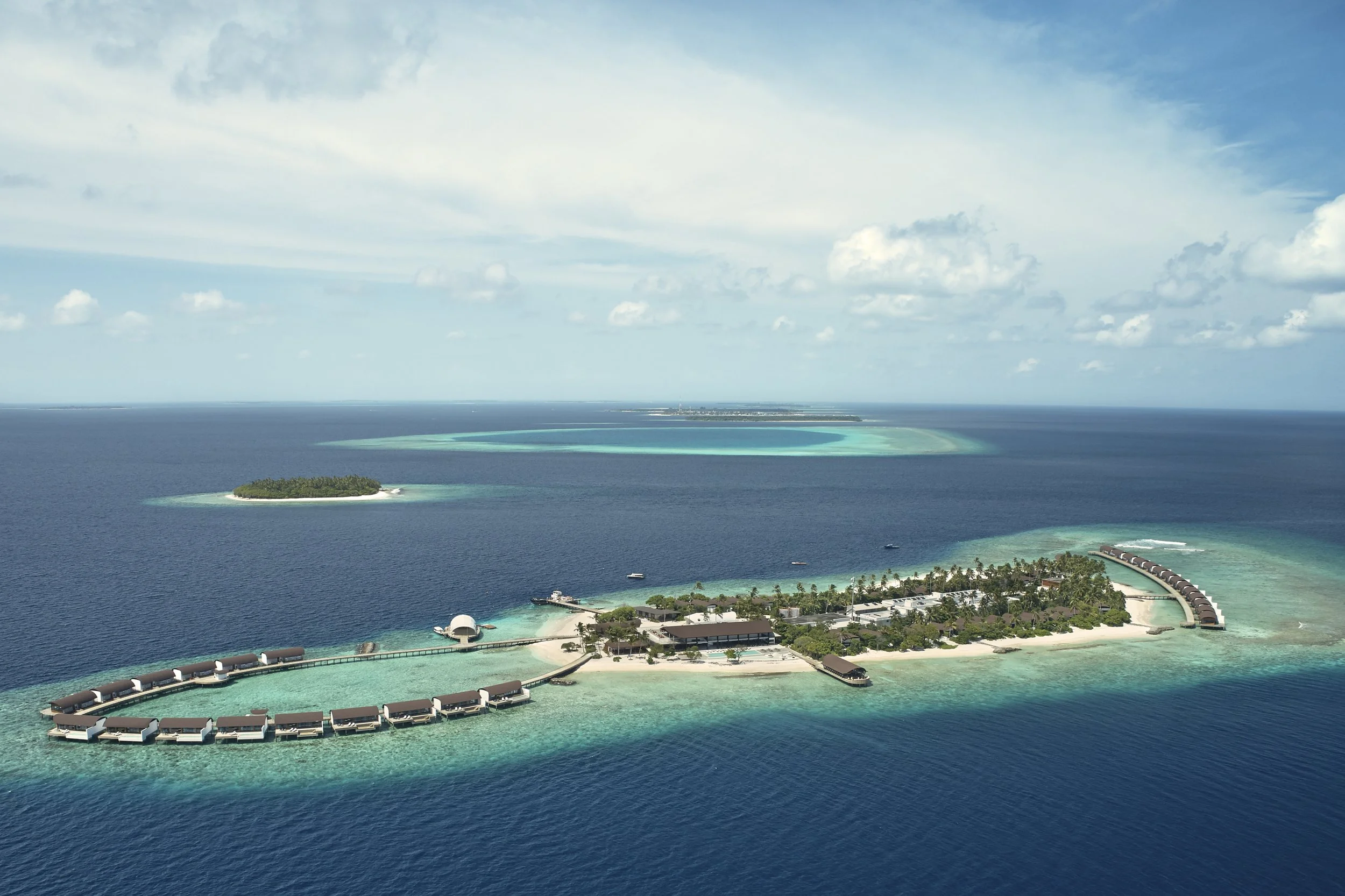 Westin Miriandhoo Maldives - Aerial View
