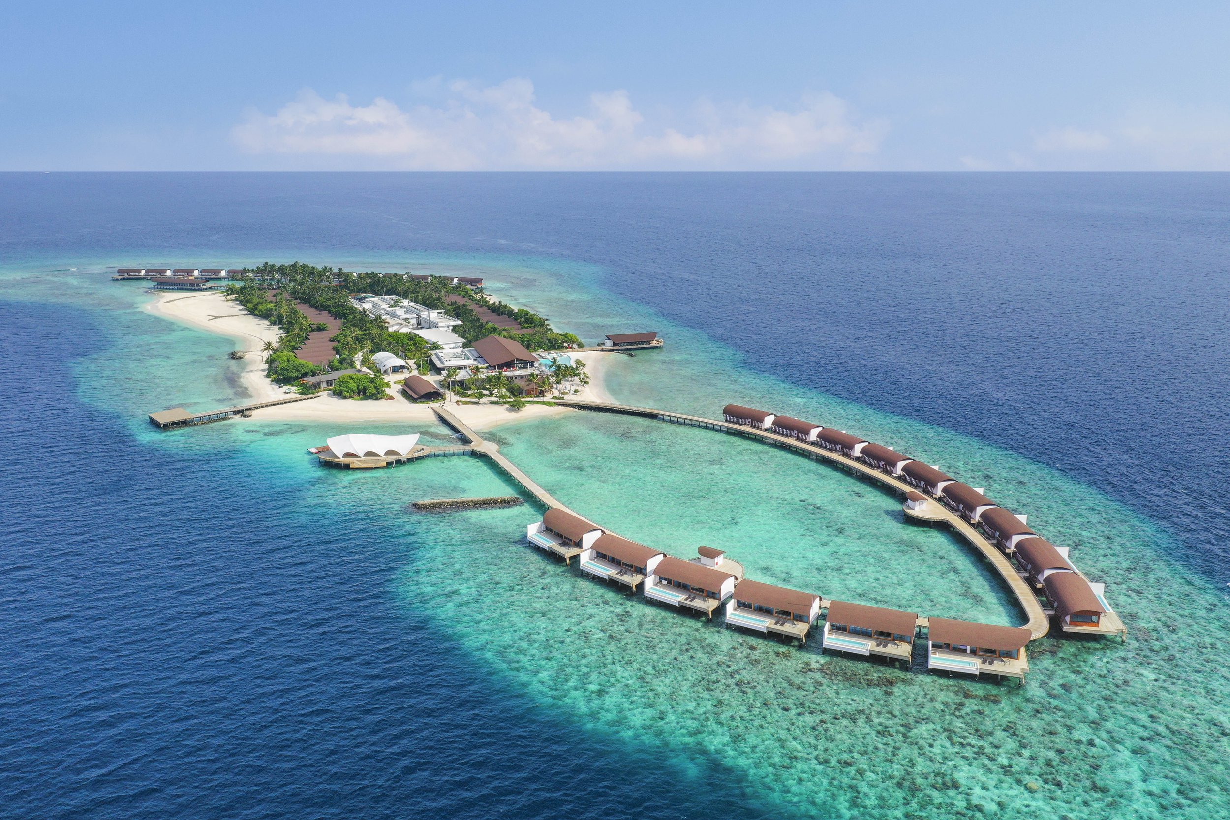 Westin Miriandhoo Maldives - Aerial View