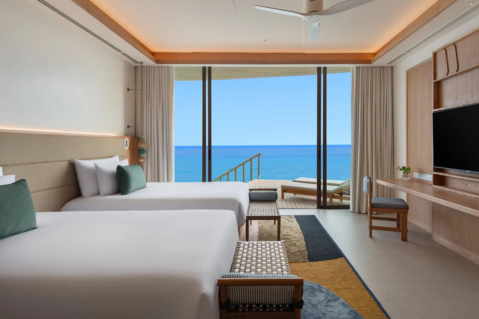 Centara Grand Lagoon - Grand Two Bedroom Overwater Pool Villa Interior