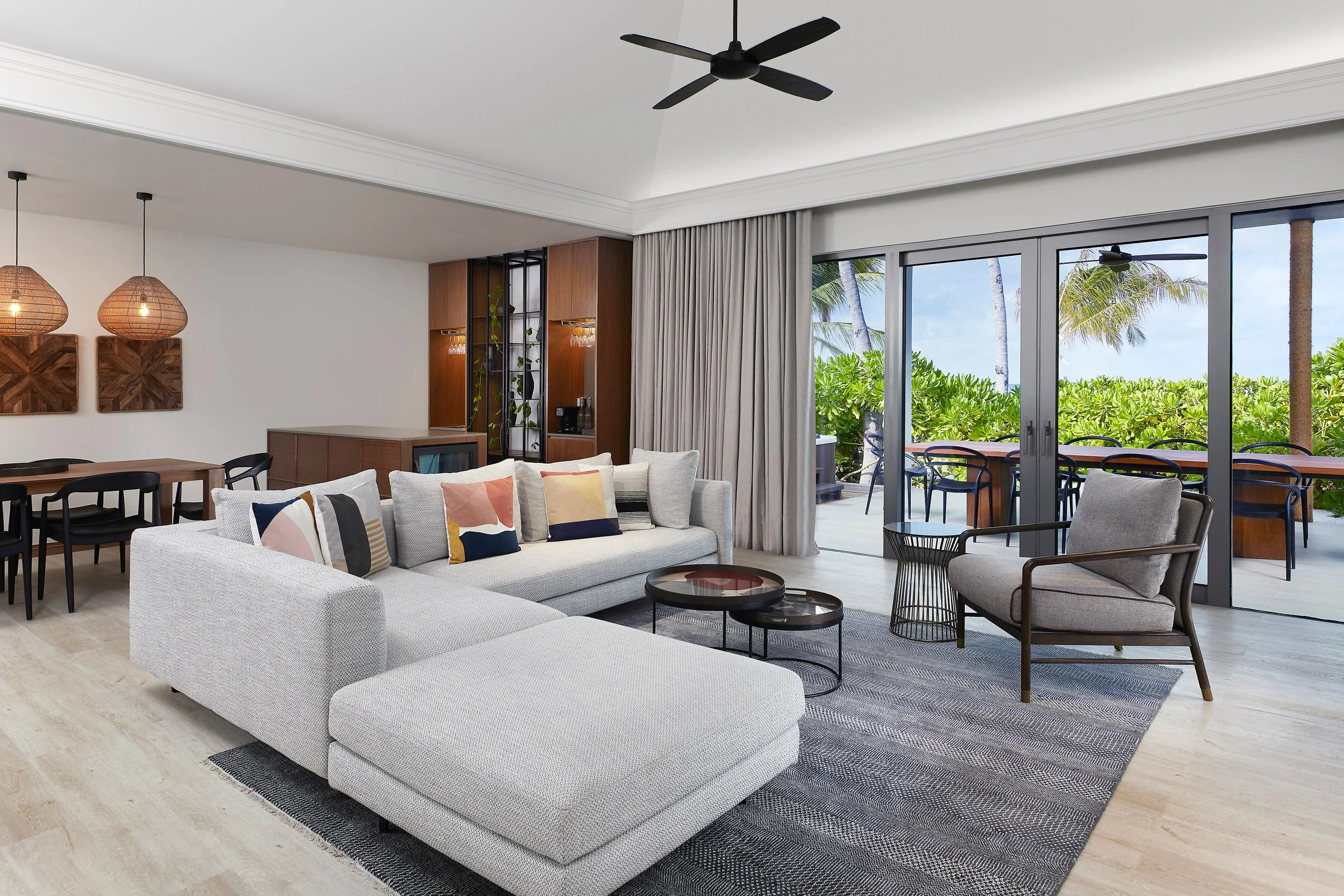 Thilamaafushi Villa - Living Room