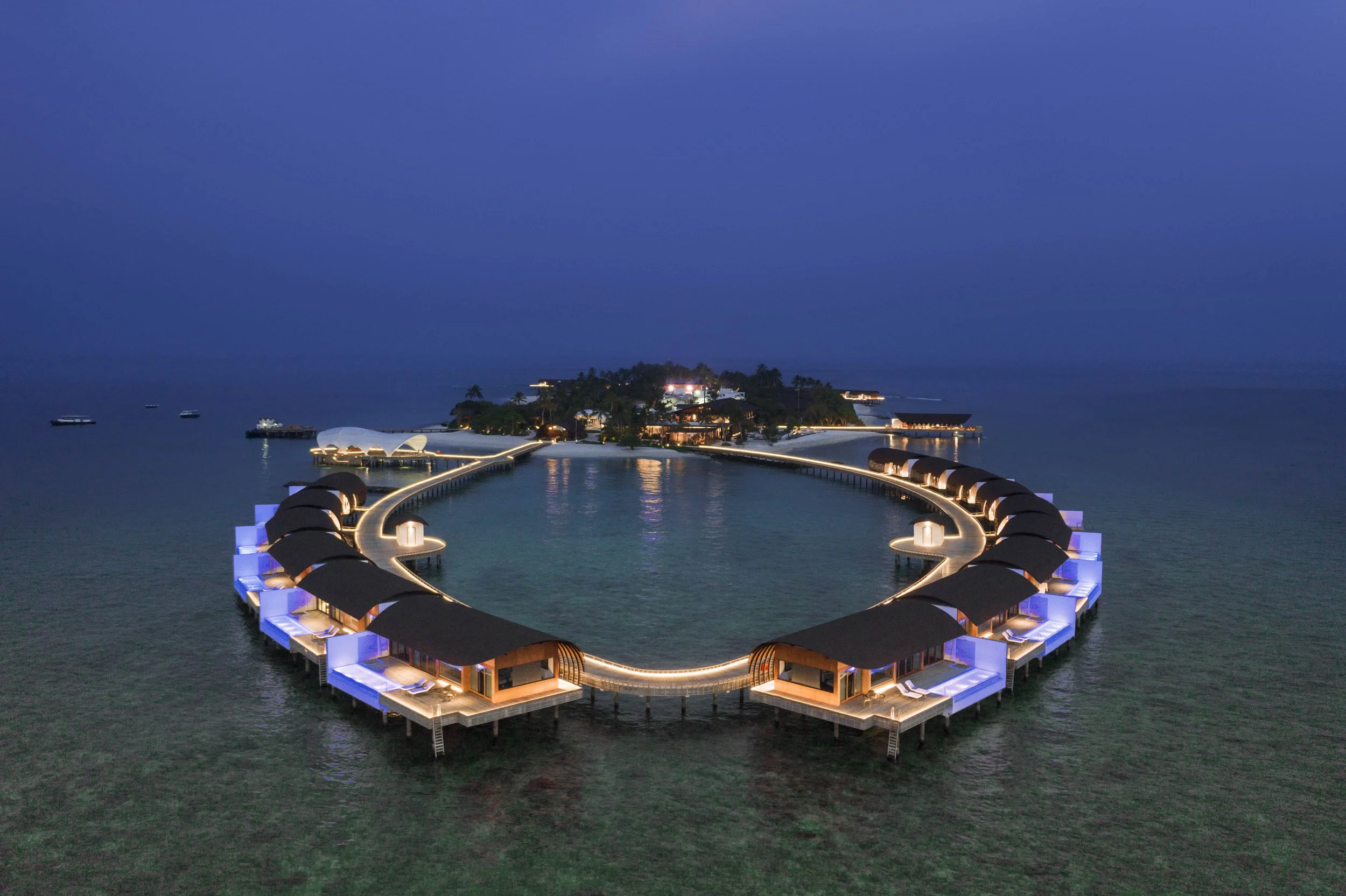 Westin Miriandhoo Maldives - Aerial View