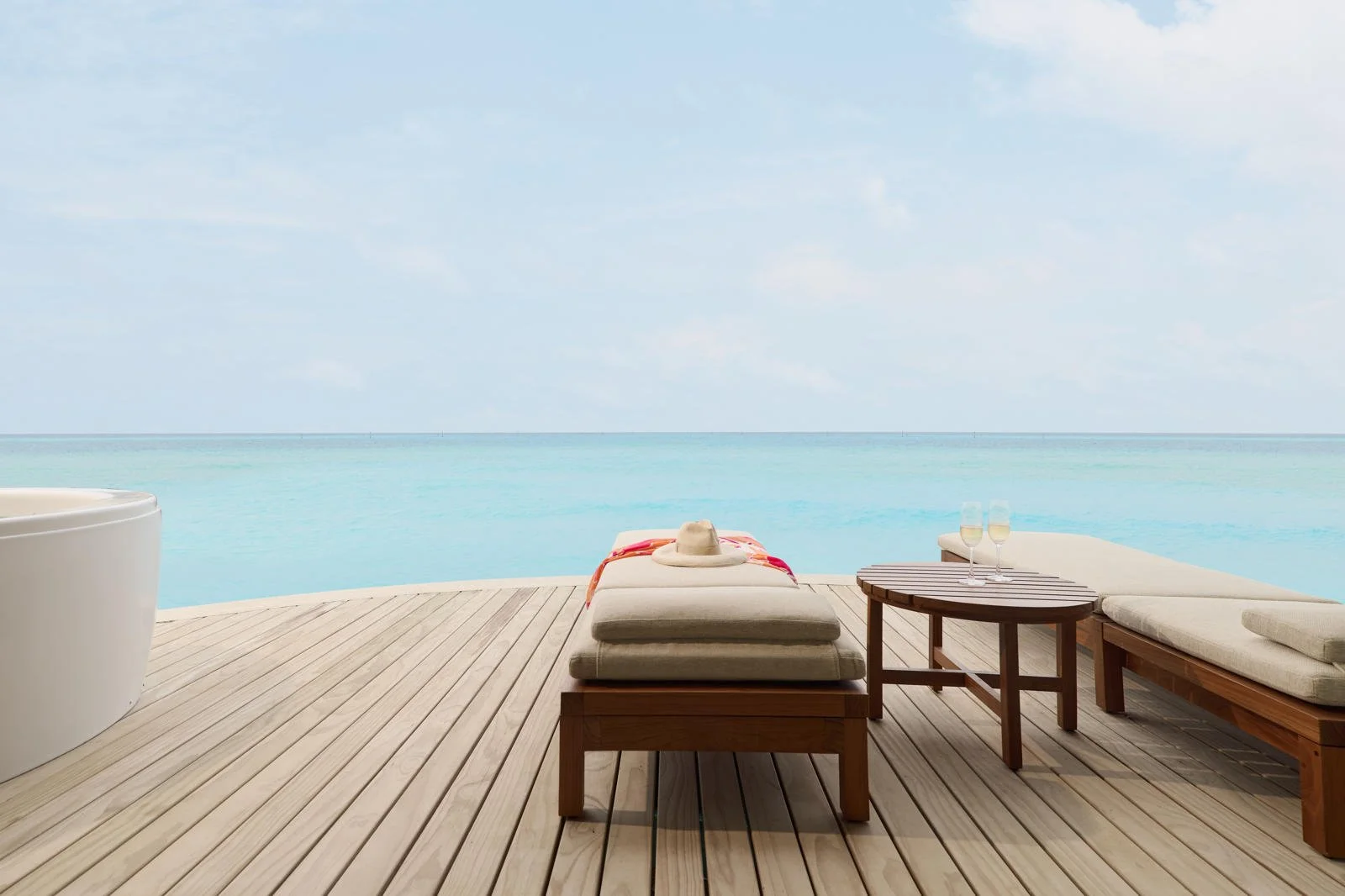 Centara Grand Lagoon - One-Bedroom Overwater Villa with Jacuzzi Outdoor
