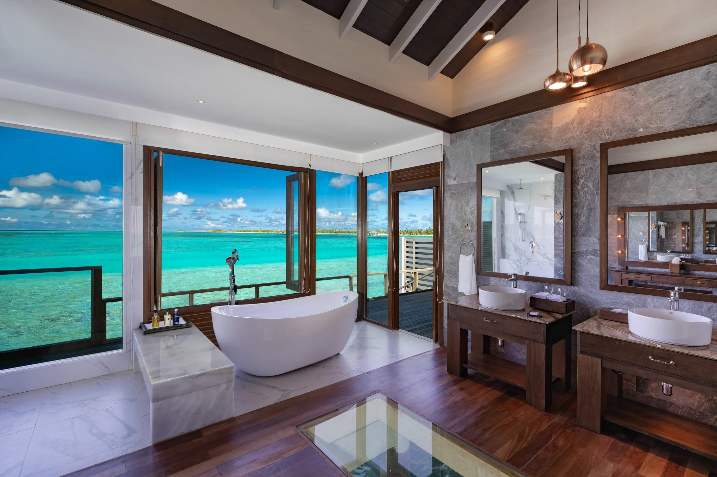 Atmosphere Kanifushi - Water Villas Bath
