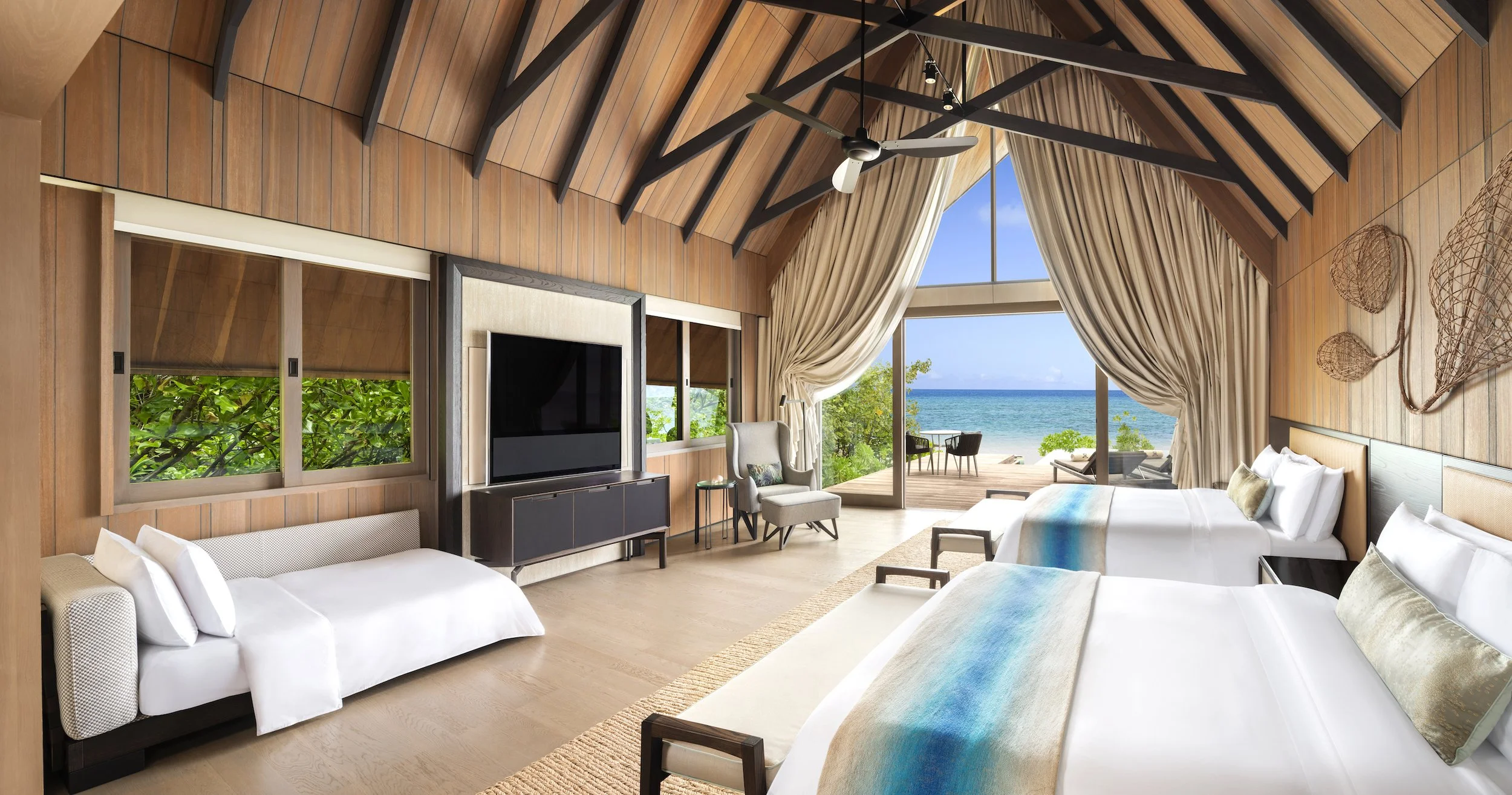 The St. Regis Maldives Vommuli - Cesar Balsa Villa Interior