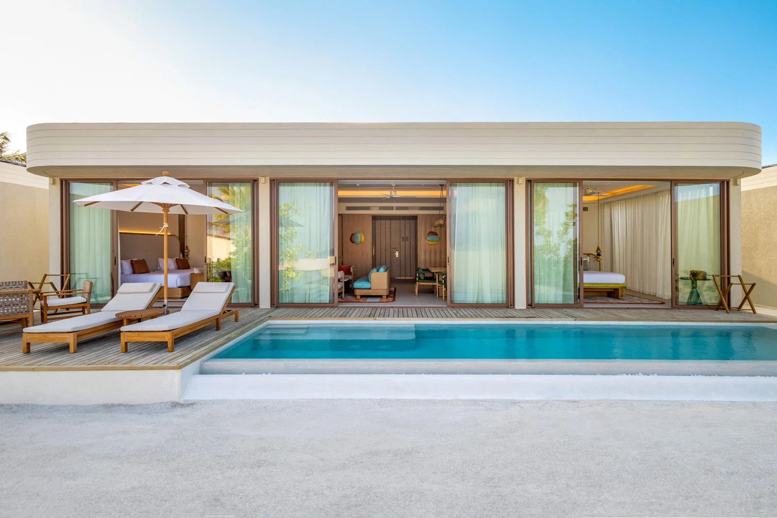 Centara Grand Lagoon - Grand Two Bedroom Beach Pool Villa Outdoor