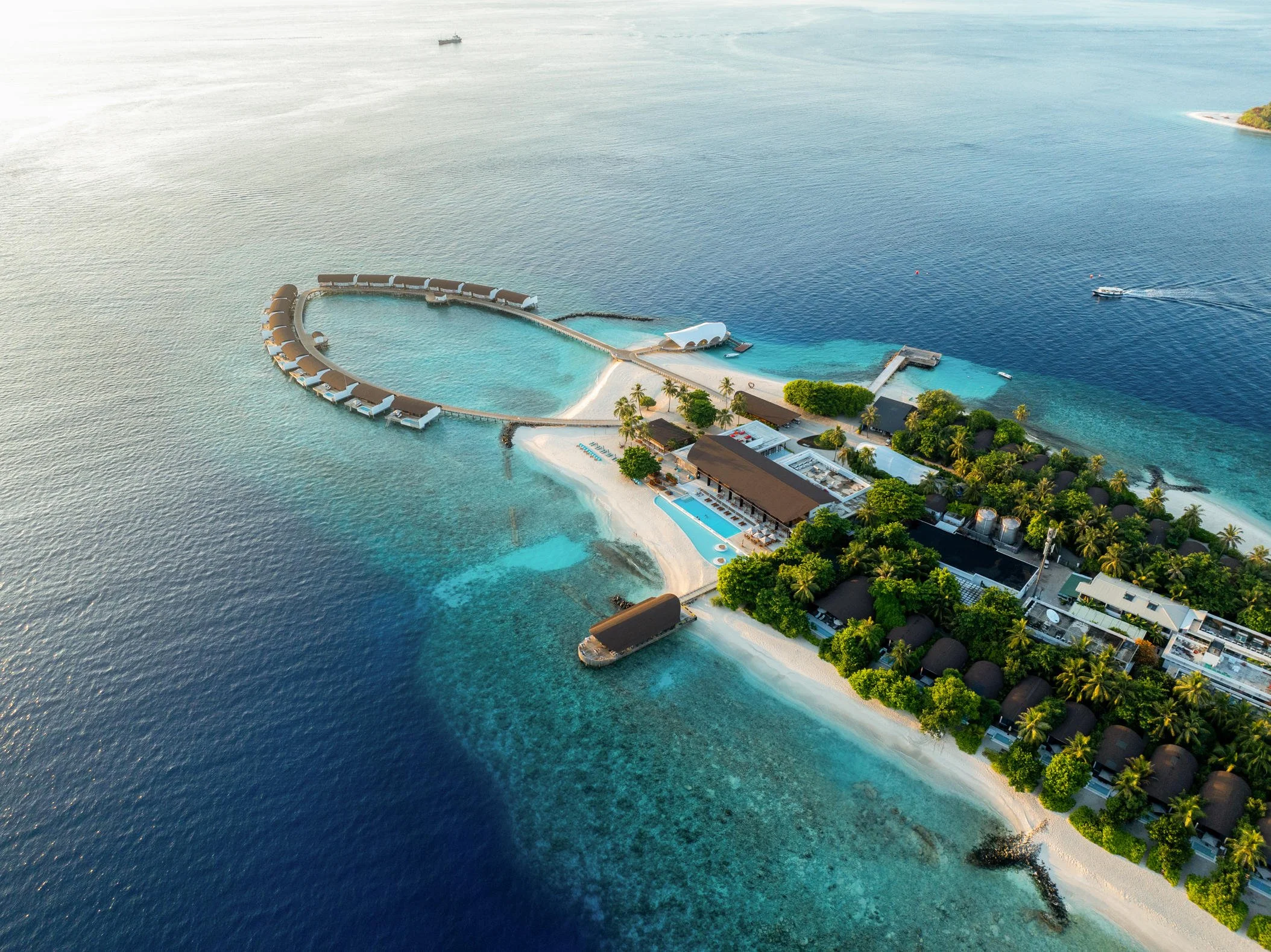 Westin Miriandhoo Maldives - Aerial View