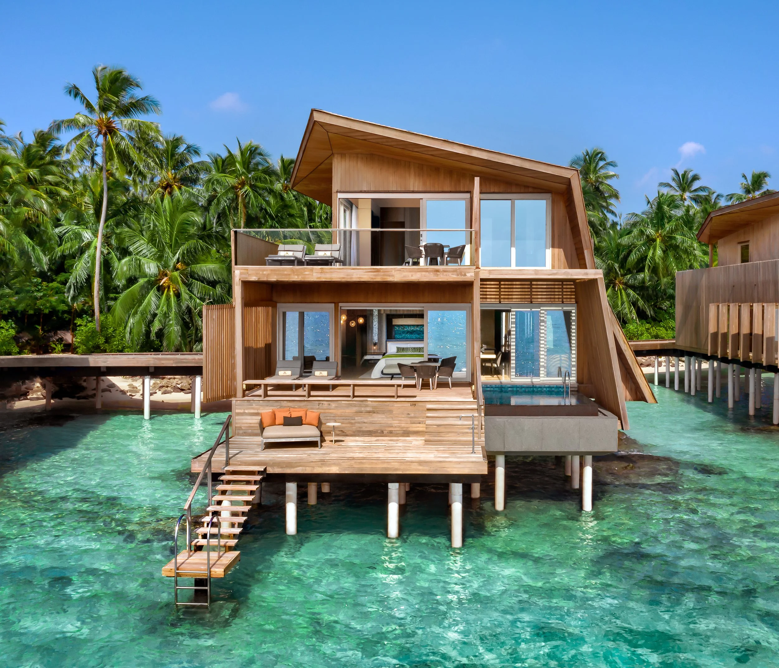 The St. Regis Maldives Vommuli - Two Bedroom (Sunset) Overwater Villa with Pool