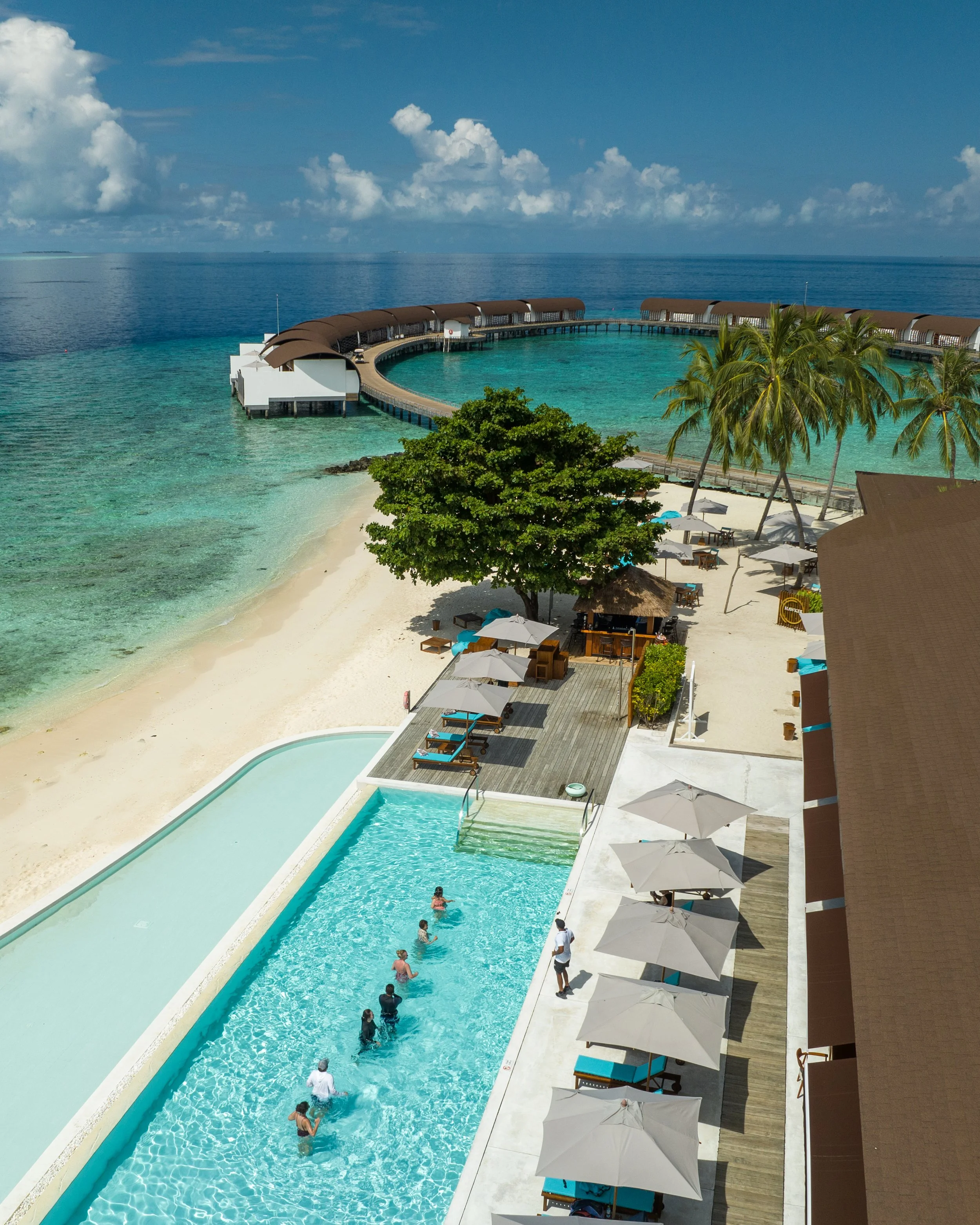 Westin Miriandhoo Maldives - Aerial View