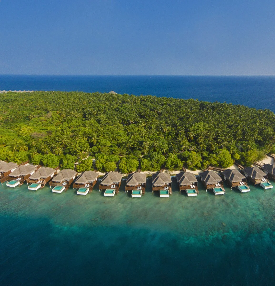 Dusit Thani Maldives - Aerial View