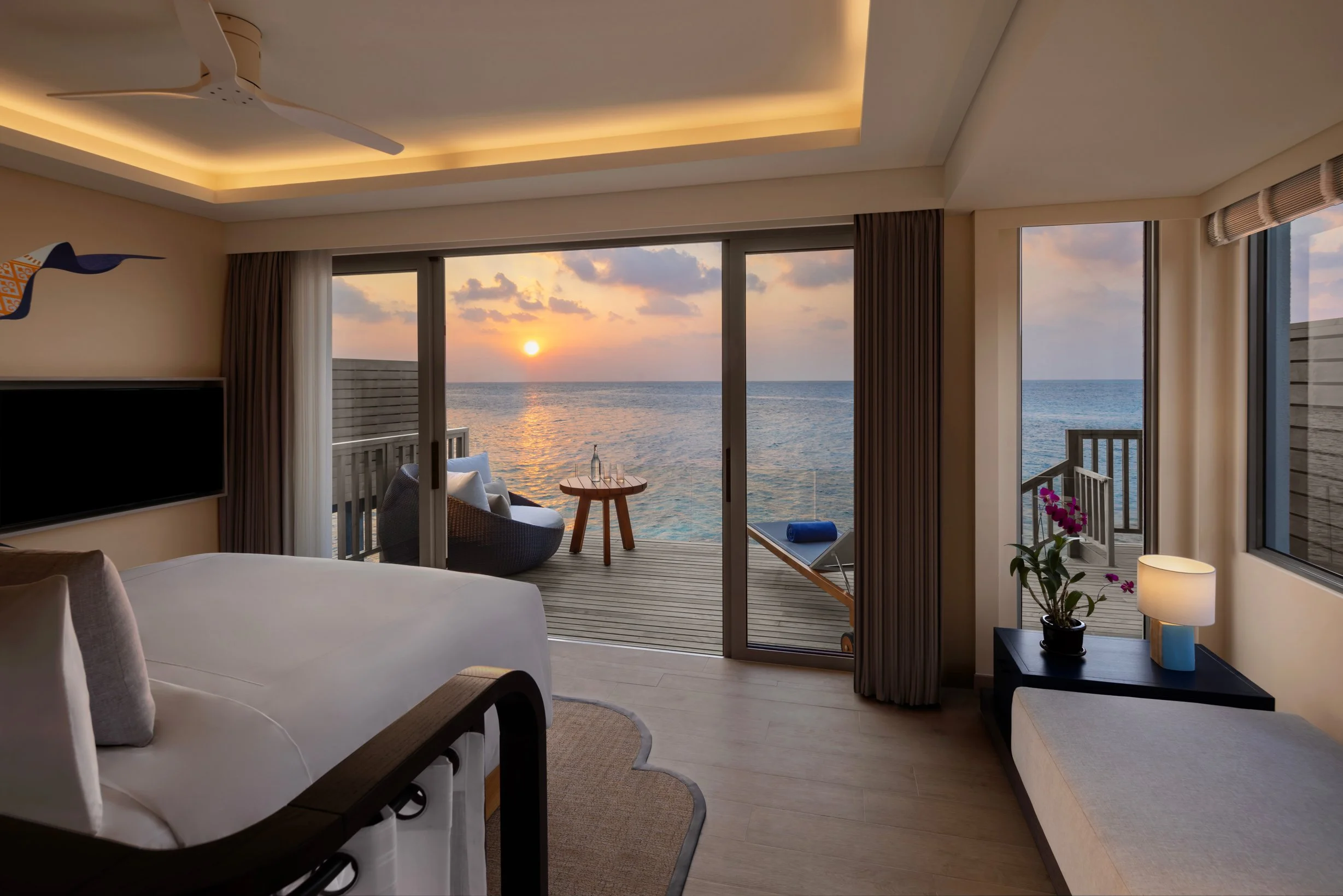 Bedroom - Overwater Villa - Avani+ Fares Maldives-2457x1639.jpg