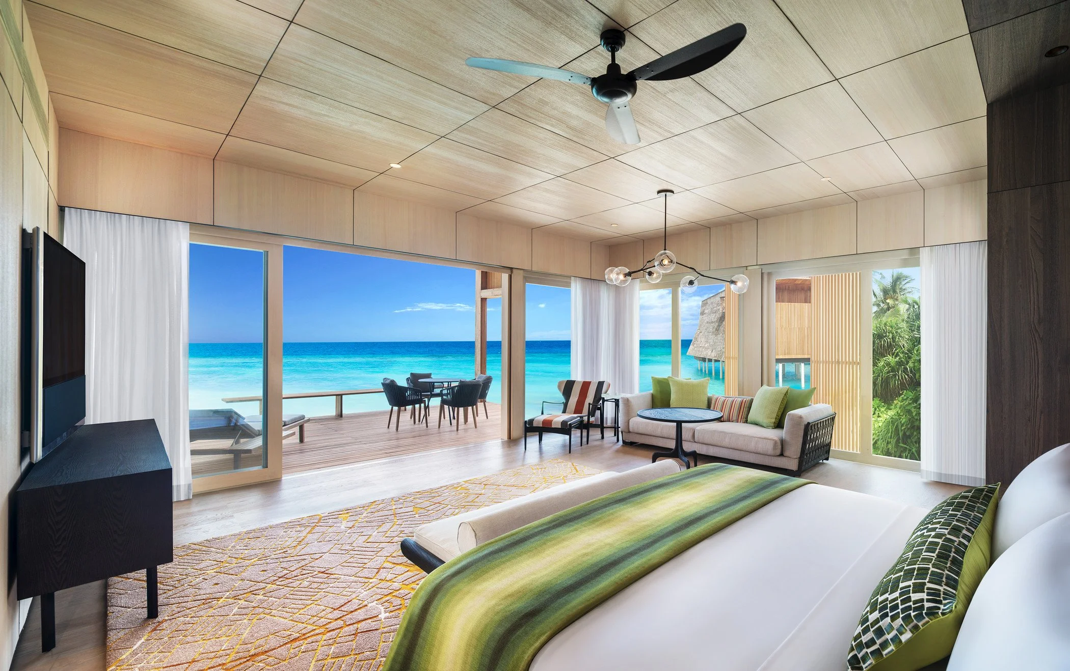 The St. Regis Maldives Vommuli - Two Bedroom (Sunset) Overwater Villa with Pool
