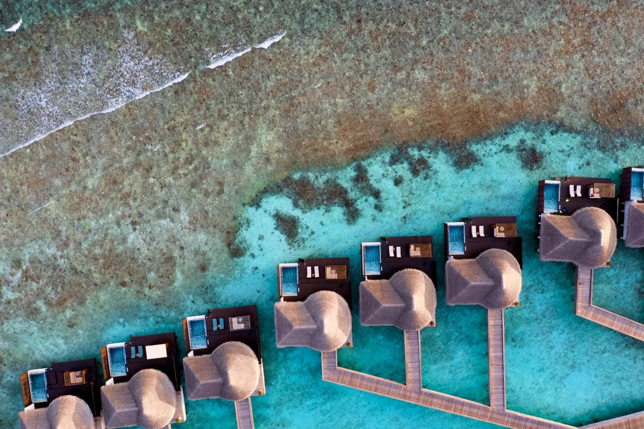 W Maldives Aerial View
