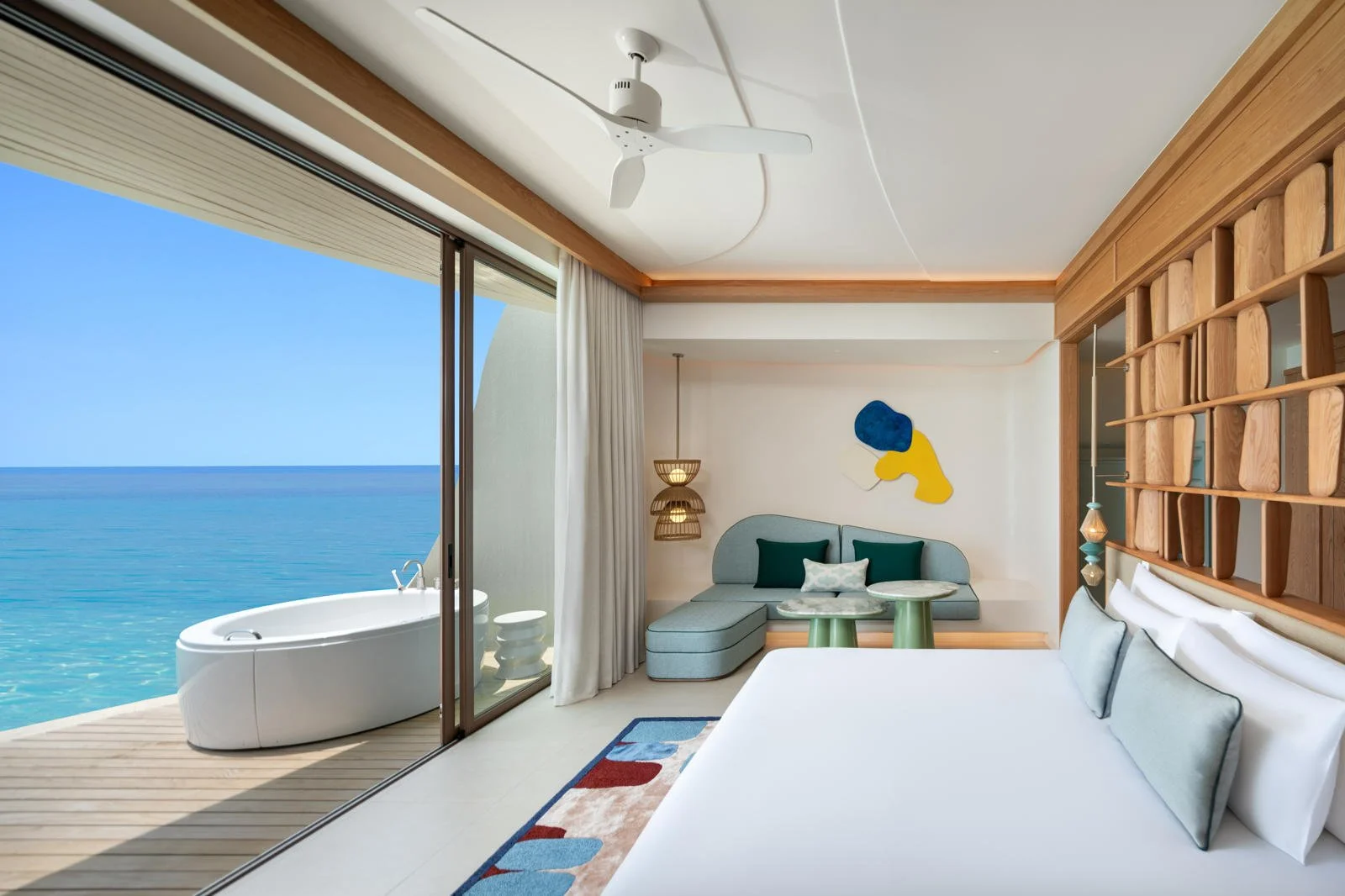 Centara Grand Lagoon - One-Bedroom Overwater Villa with Jacuzzi Interior