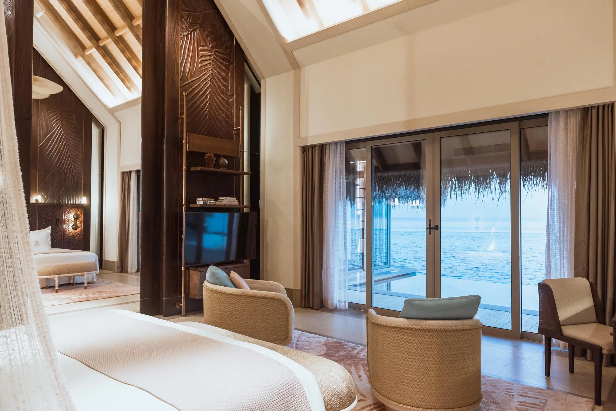 Two Bedroom Ocean Pool Villa Pool - Indoor