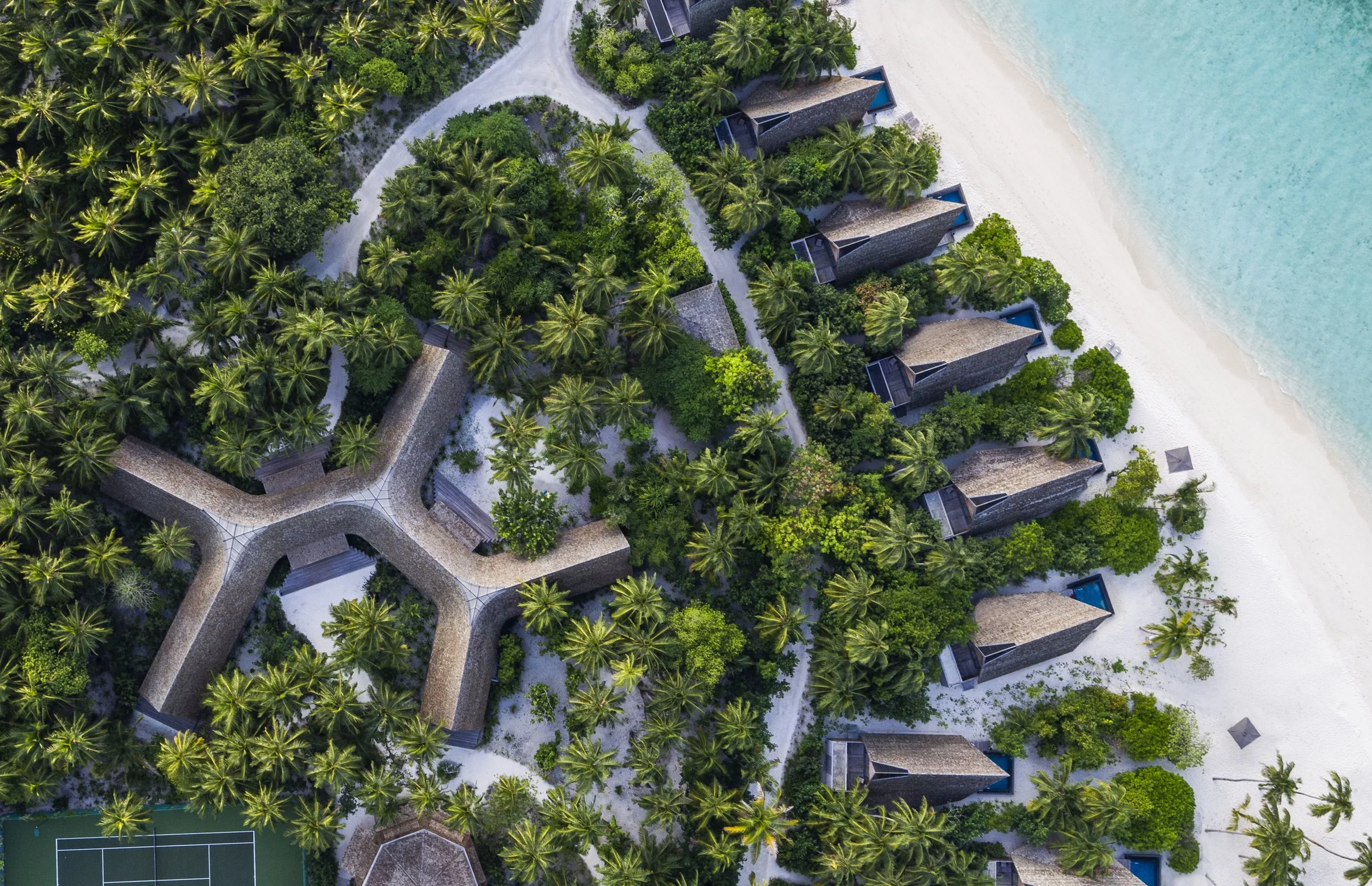 The St. Regis Maldives Vommuli - Aerial View