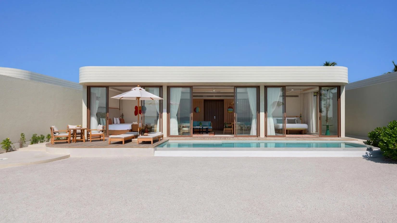 Centara Grand Lagoon - Grand Two Bedroom Beach Pool Villa Outdoor