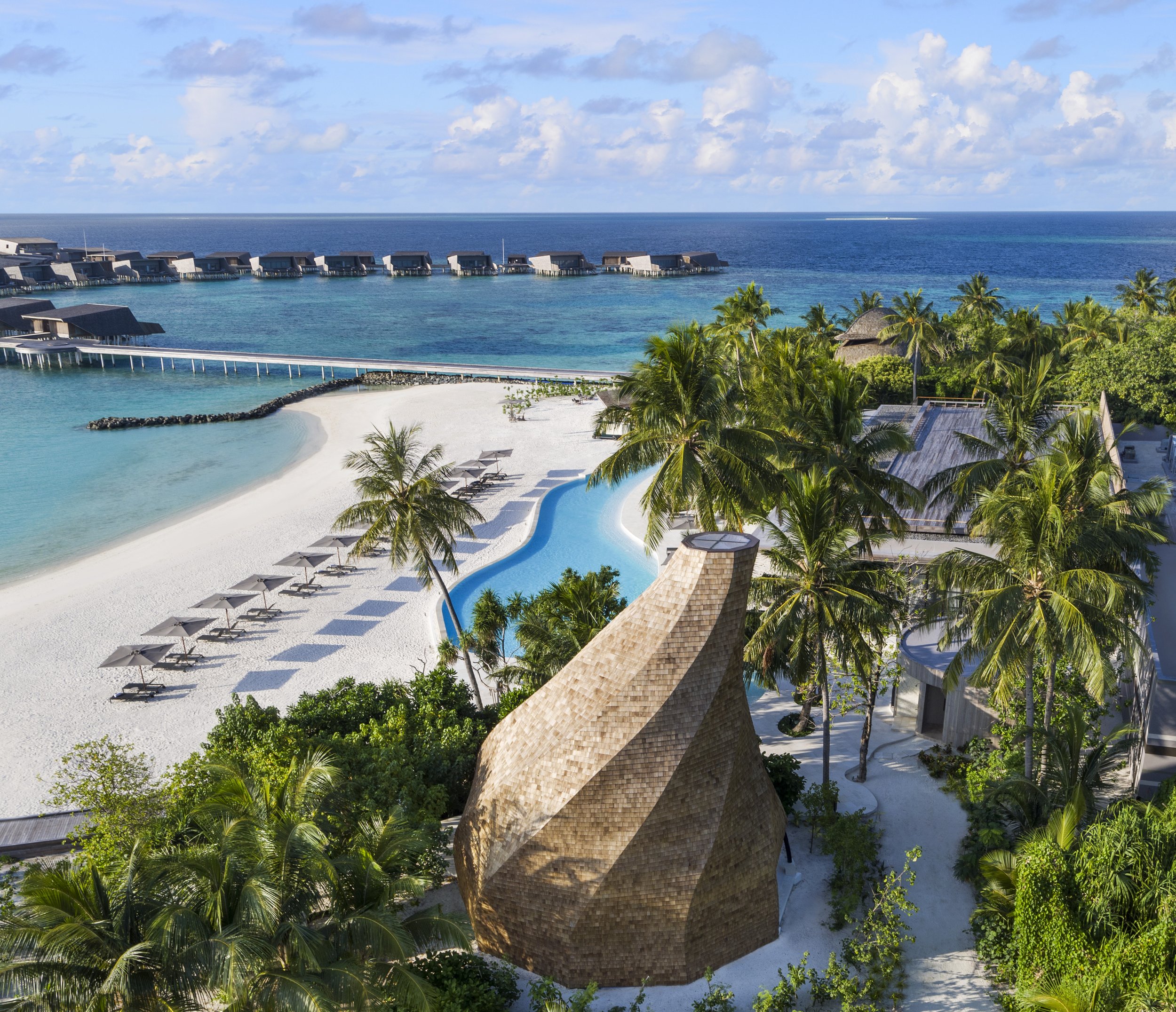 The St. Regis Maldives Vommuli - Aerial View