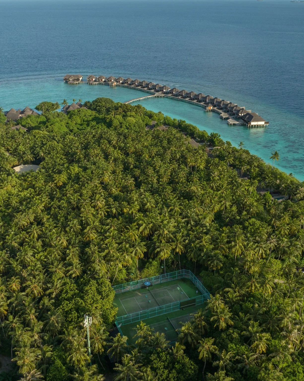 Dusit Thani Maldives - Aerial View