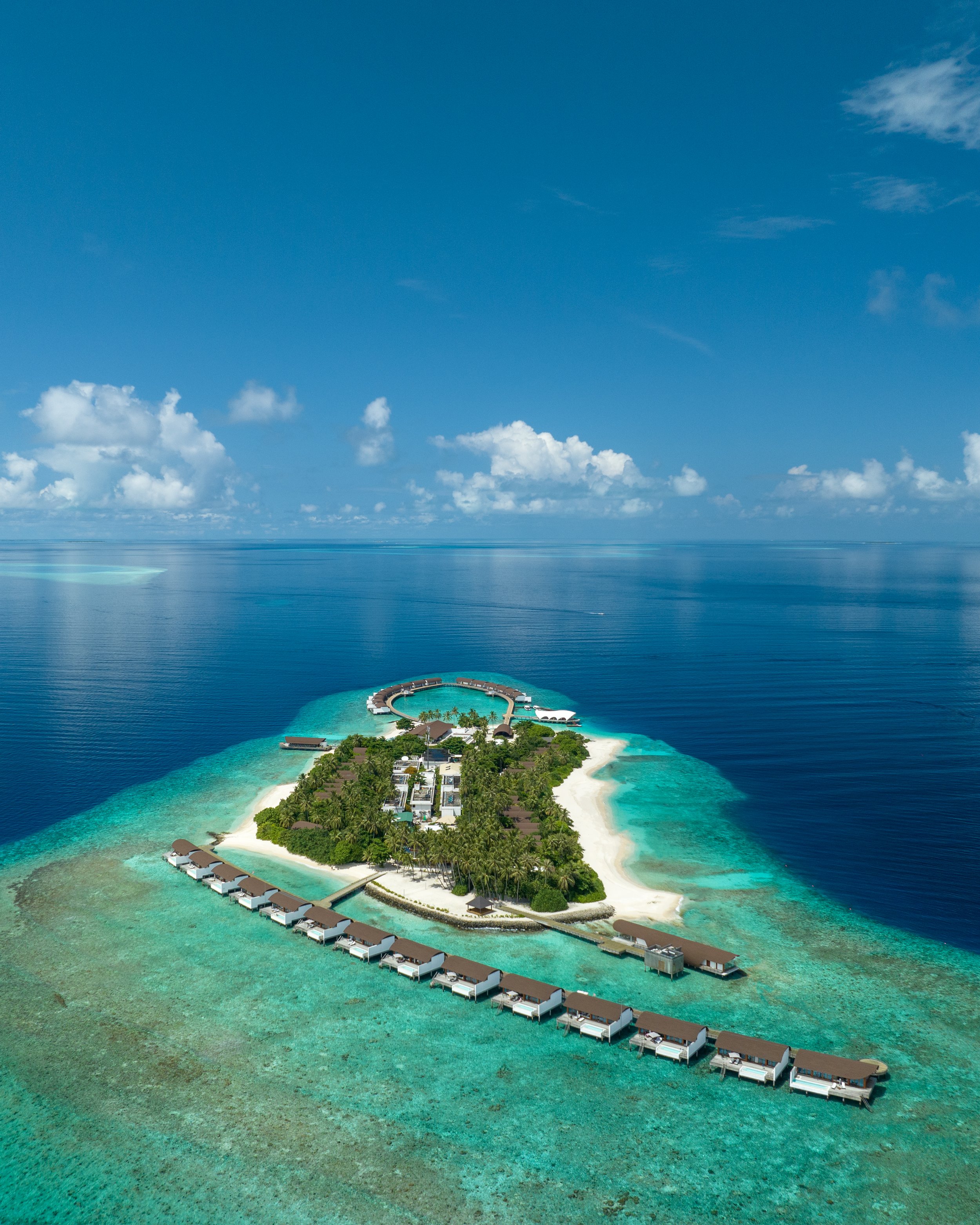 Westin Miriandhoo Maldives - Aerial View