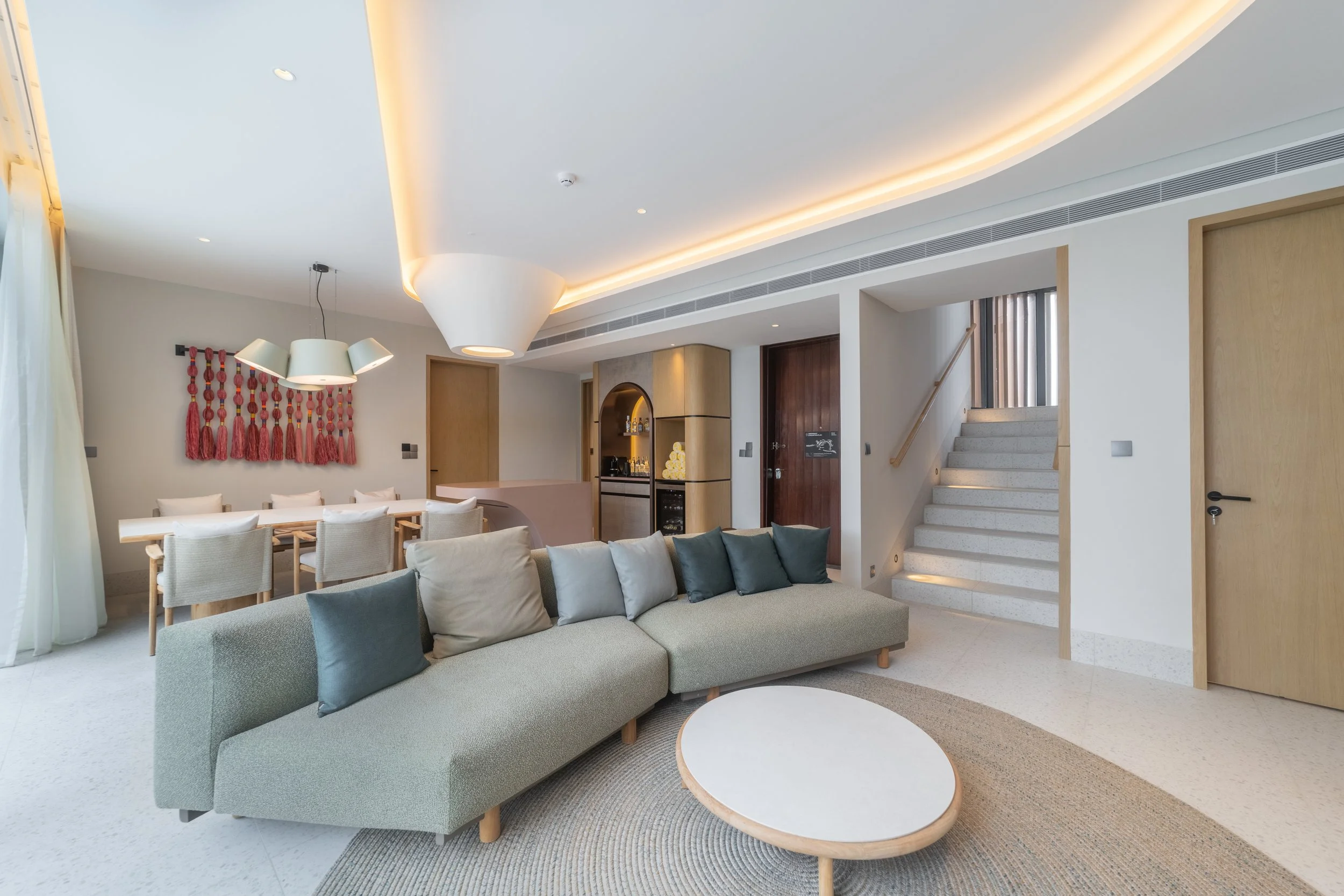 SO/ Maldives - Two Bedroom Ocean Pool Atelier Living Room