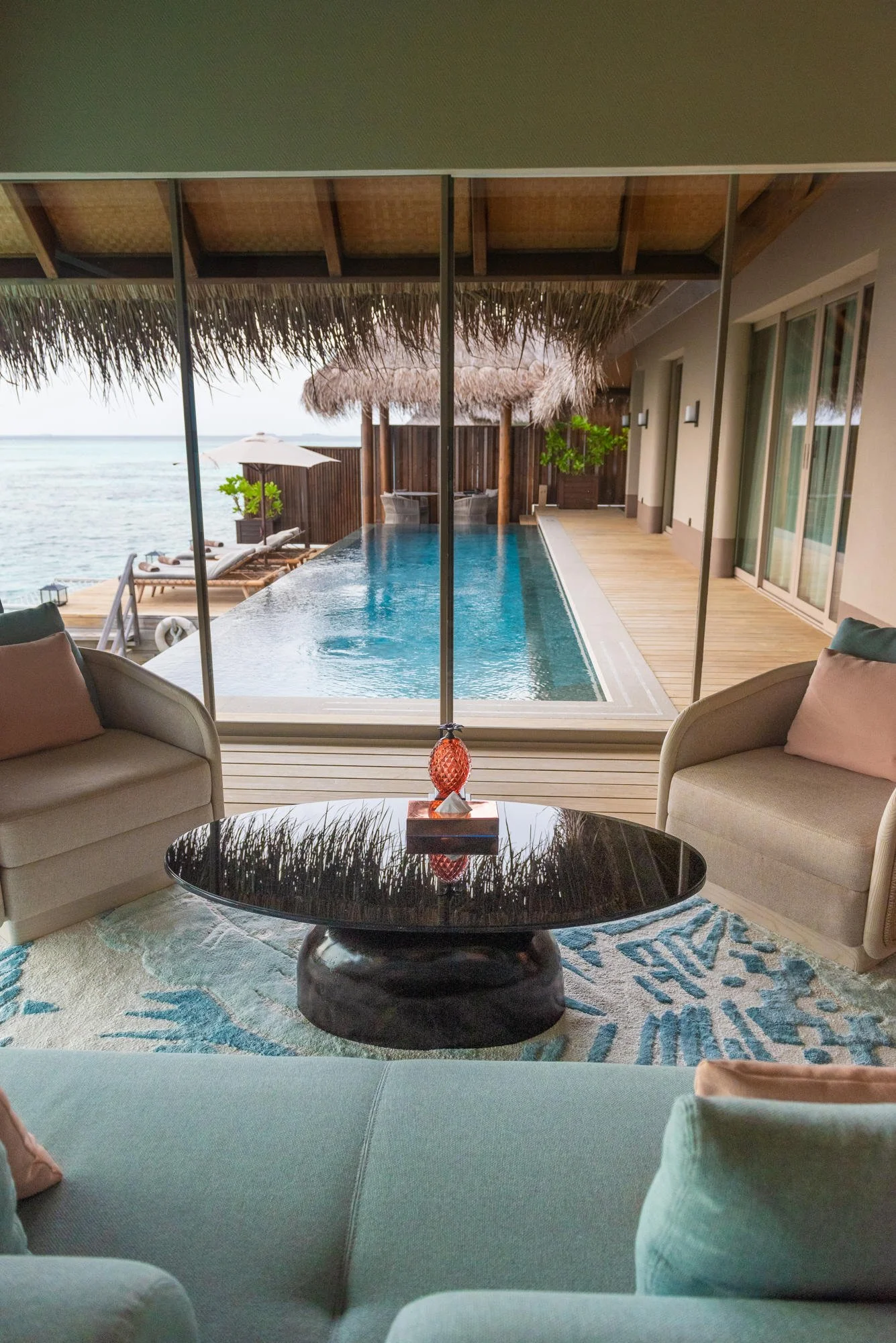 Two Bedroom Ocean Pool Villa Pool - Indoor