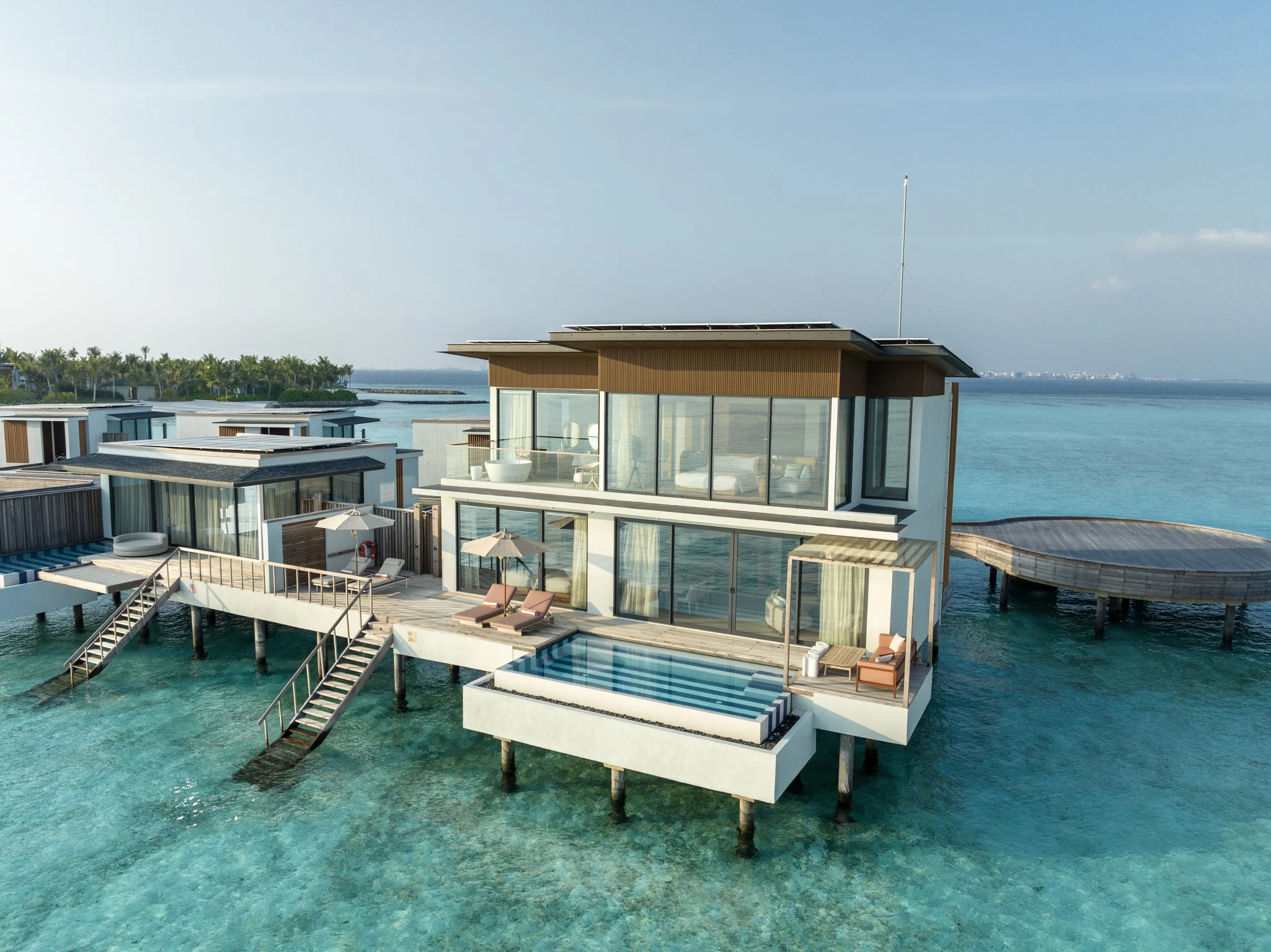 SO/ Maldives - Two Bedroom Ocean Pool Atelier Aerial View