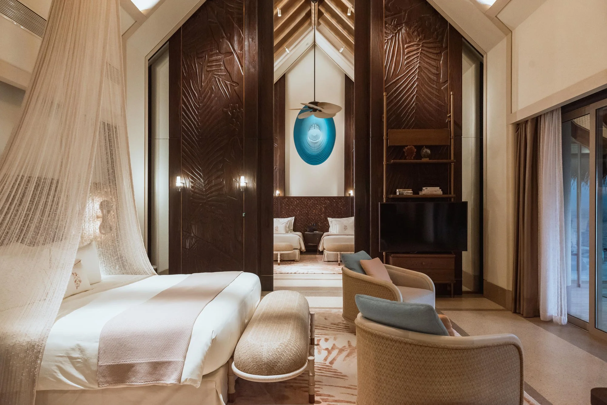 Two Bedroom Ocean Pool Villa Pool - Indoor