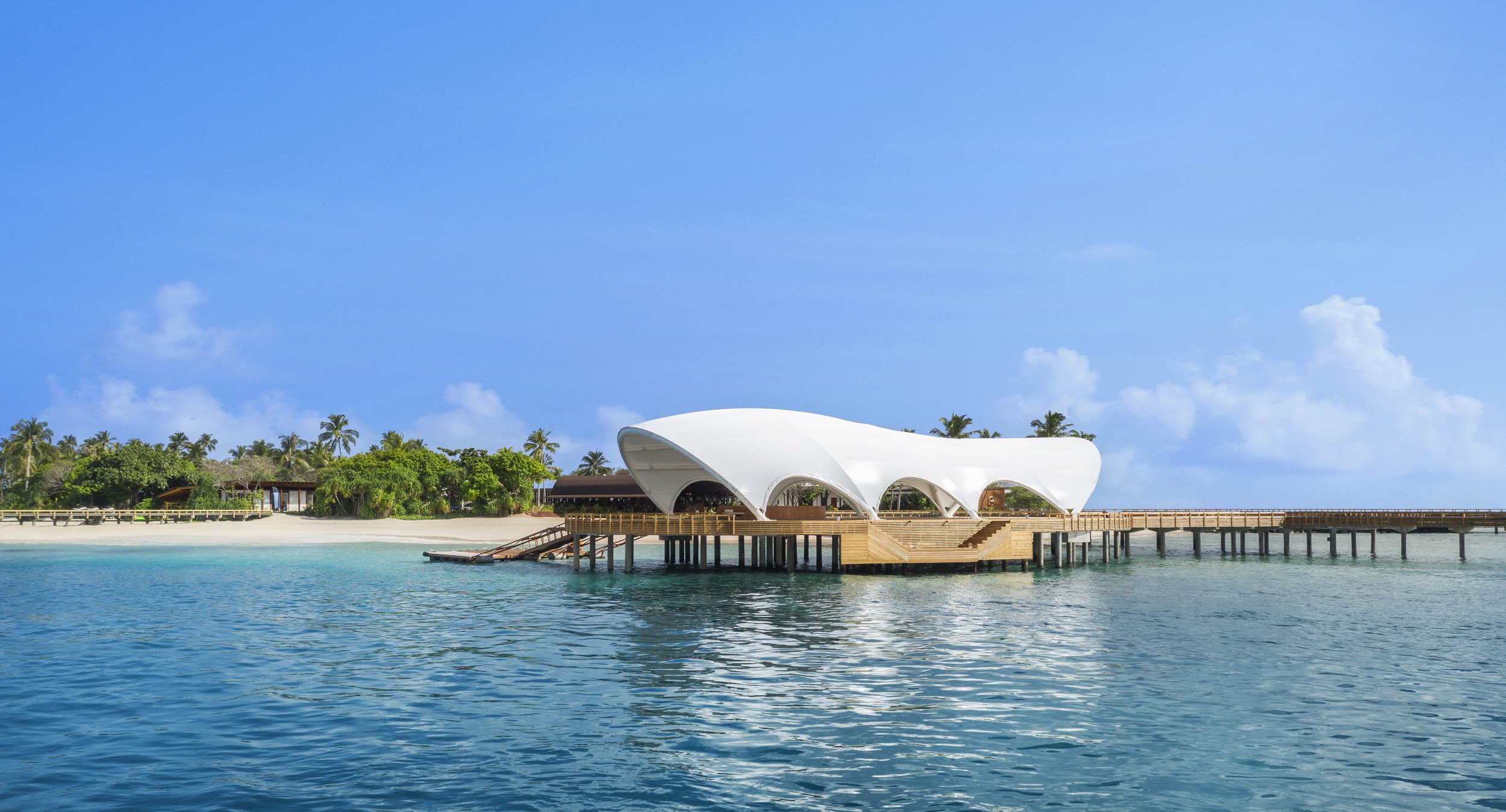 Westin Miriandhoo Maldives - Arrival Jetty