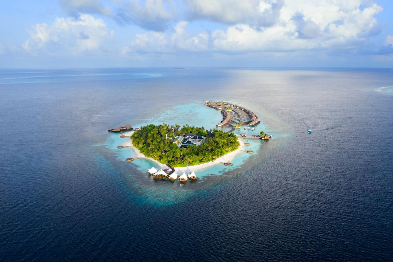 W Maldives Aerial View