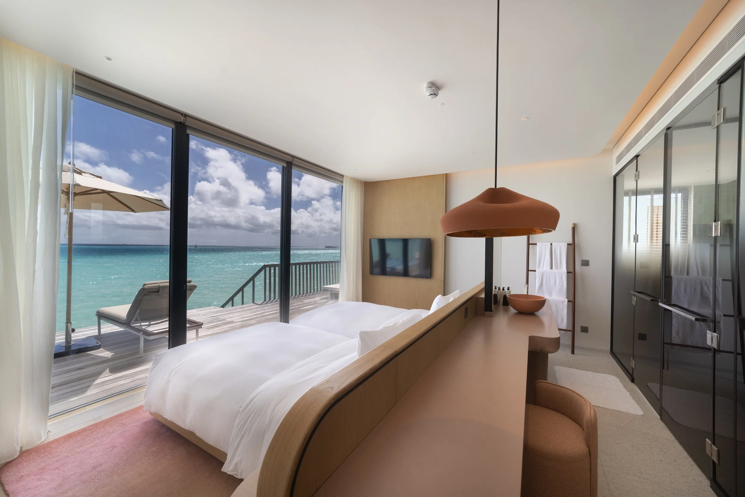SO/ Maldives - Three Bedroom Ocean Pool Atelier Bedroom