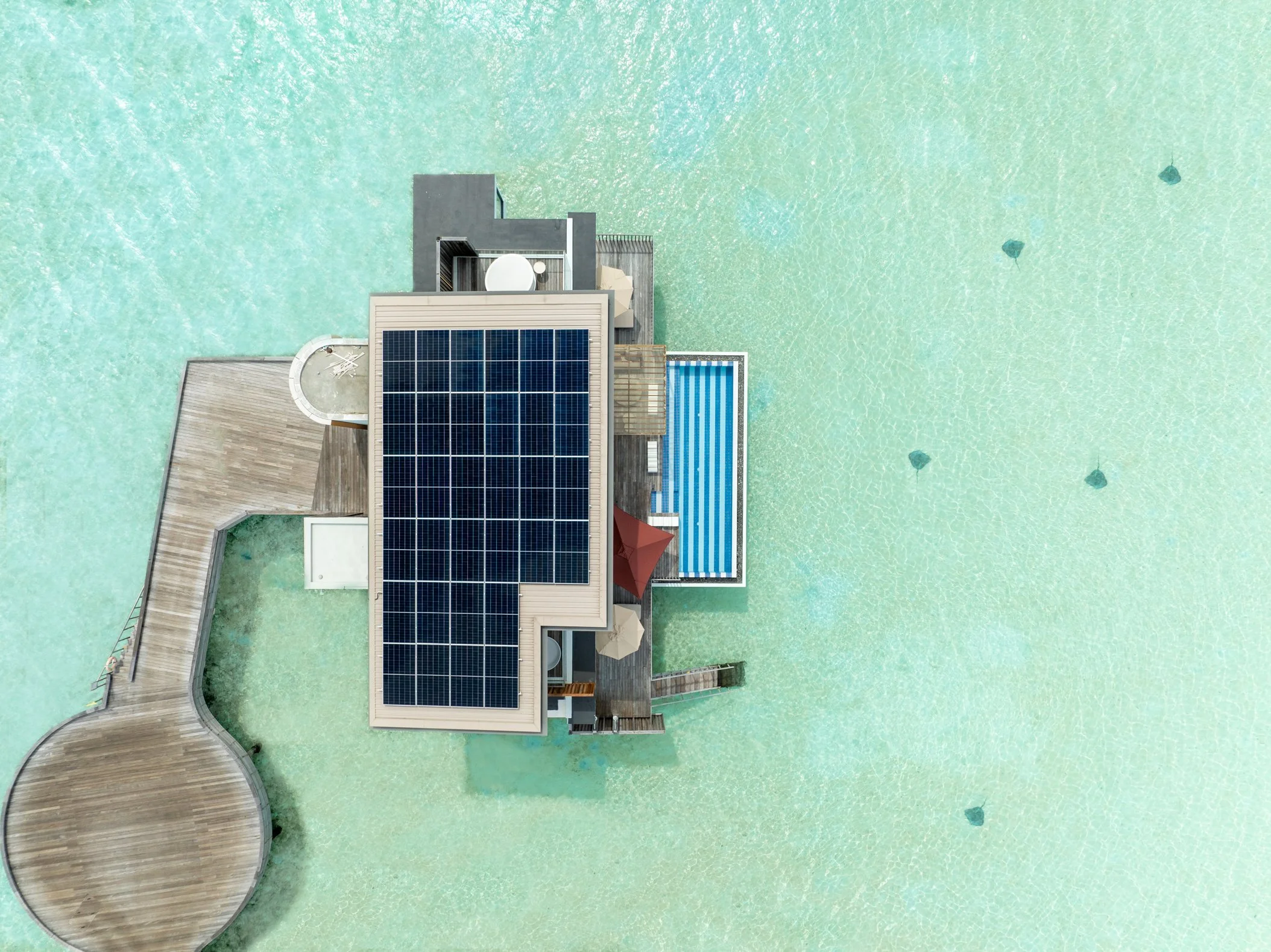 SO/ Maldives - Three Bedroom Ocean Pool Atelier Aerial