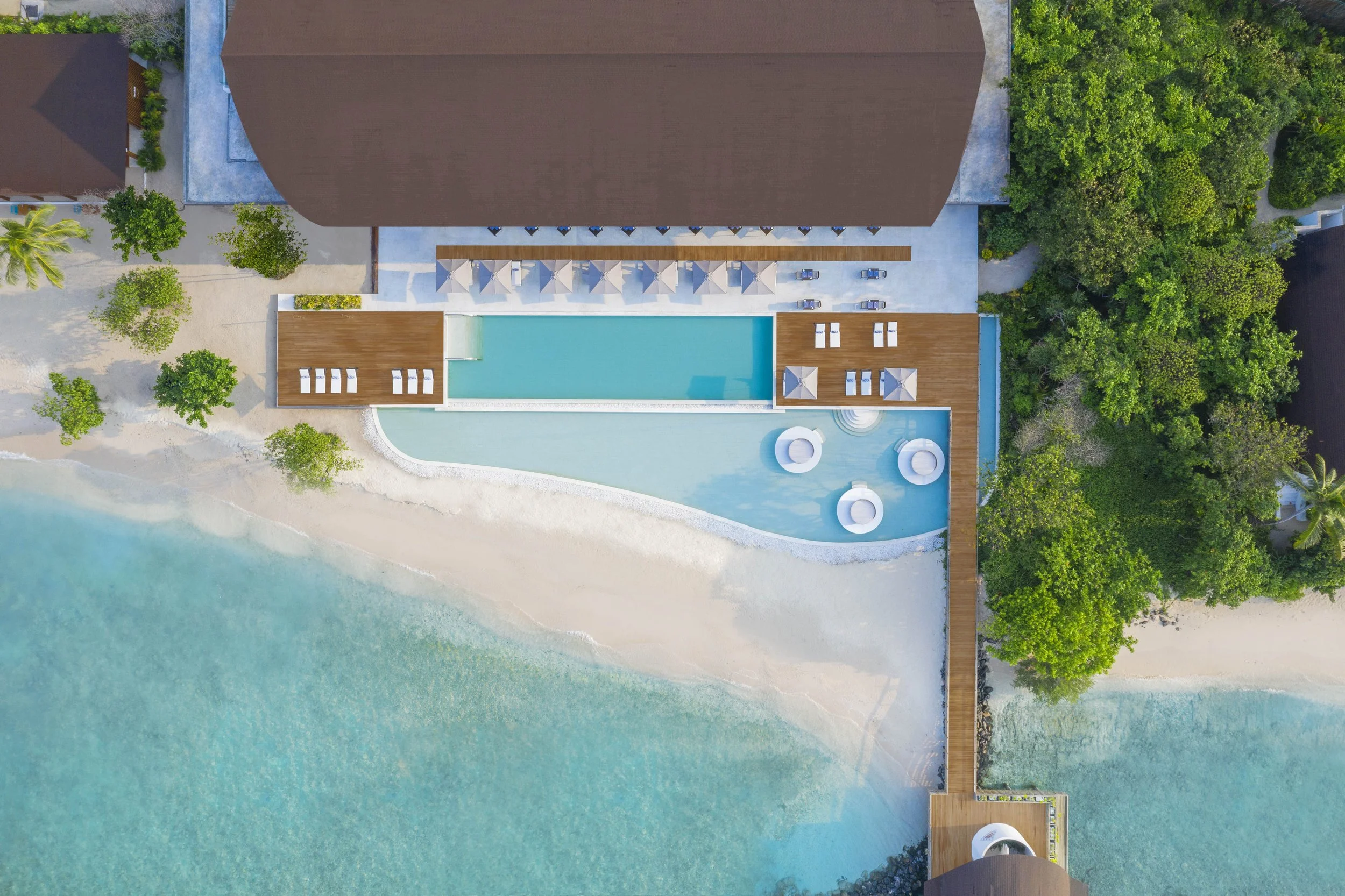 Westin Miriandhoo Maldives - Aerial View