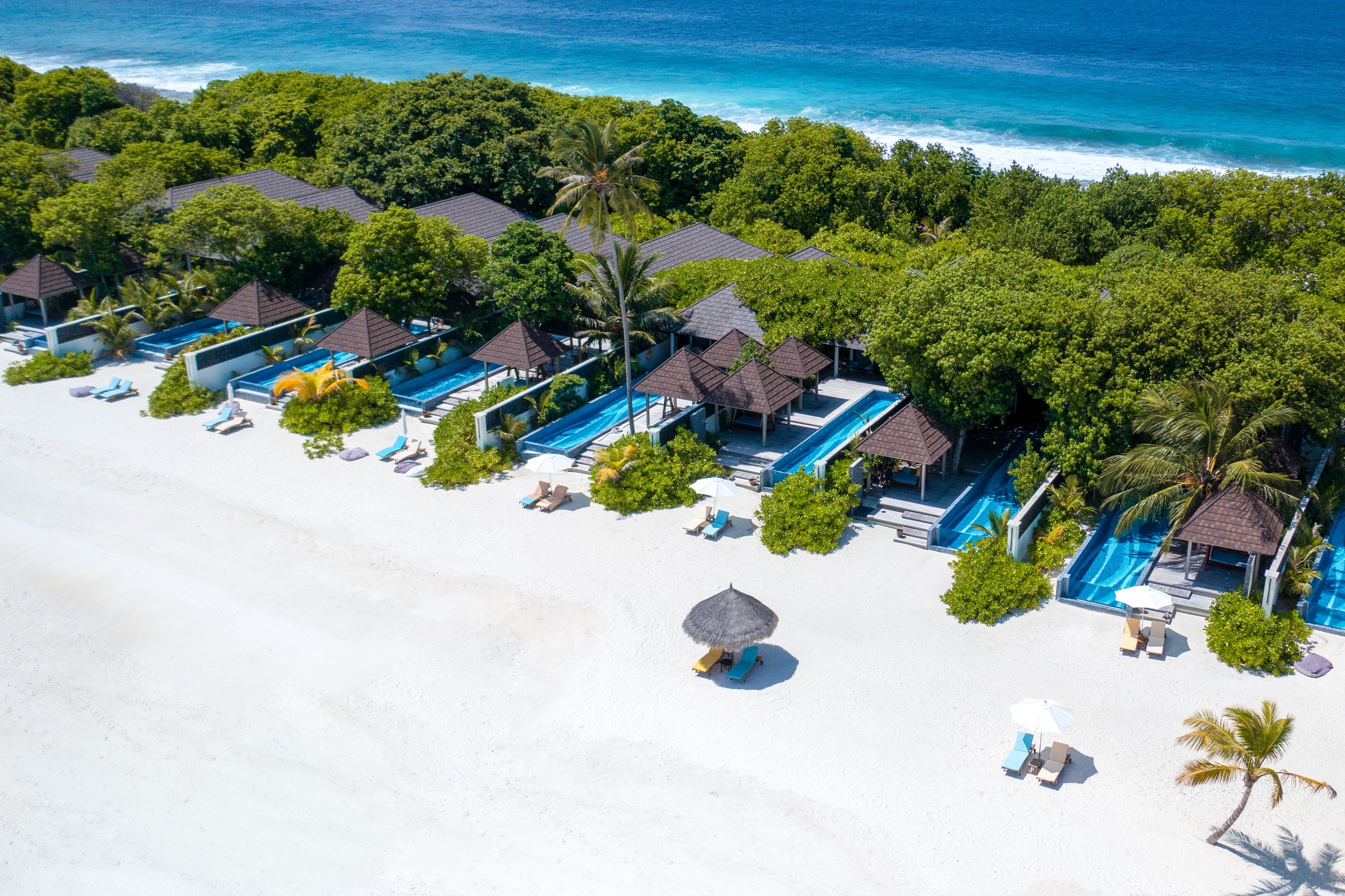 Atmosphere Kanifushi - Kanifushi Grand Pool Villa Aerial View