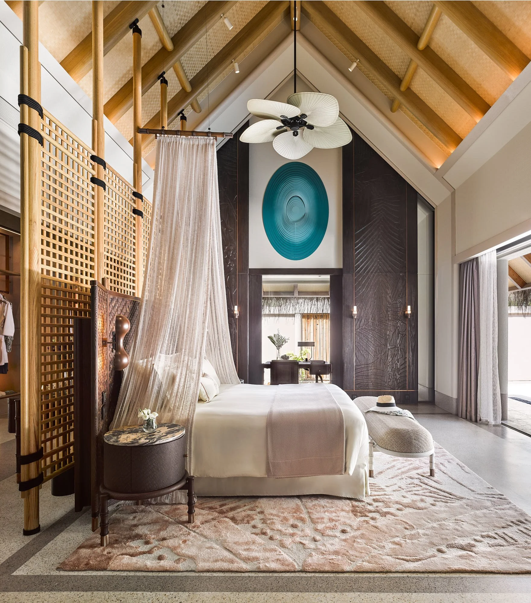Two Bedroom Beach Villa with Pool -Main Bedroom