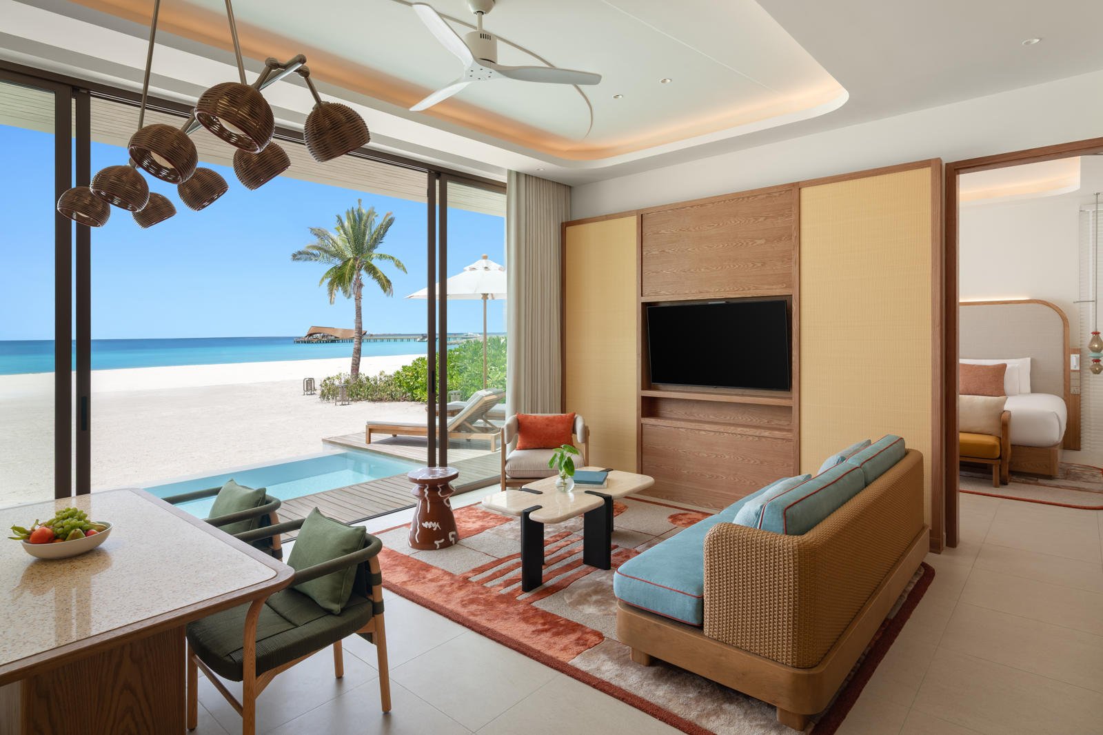 Centara Grand Lagoon - Grand Two Bedroom Beach Pool Villa Interior