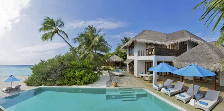 Dusit Thani Maldives - Three Bedrooms Beach Pool Residence