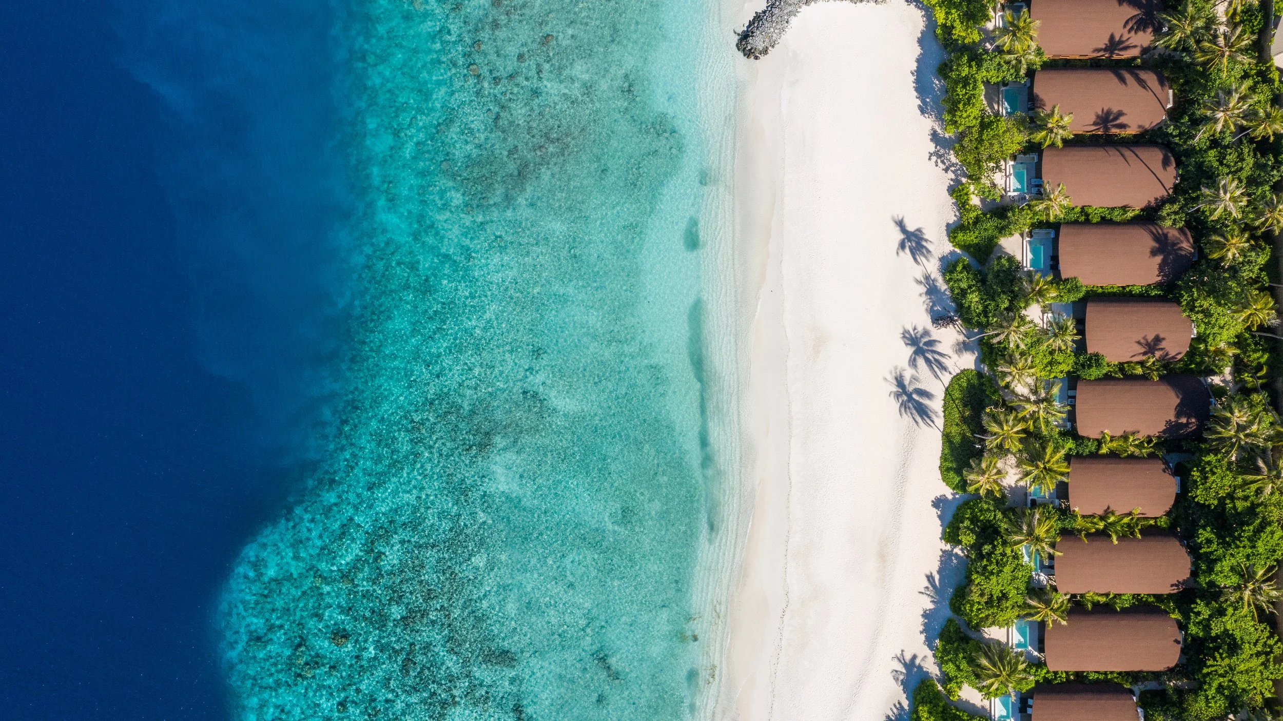 Westin Miriandhoo Maldives - Aerial View